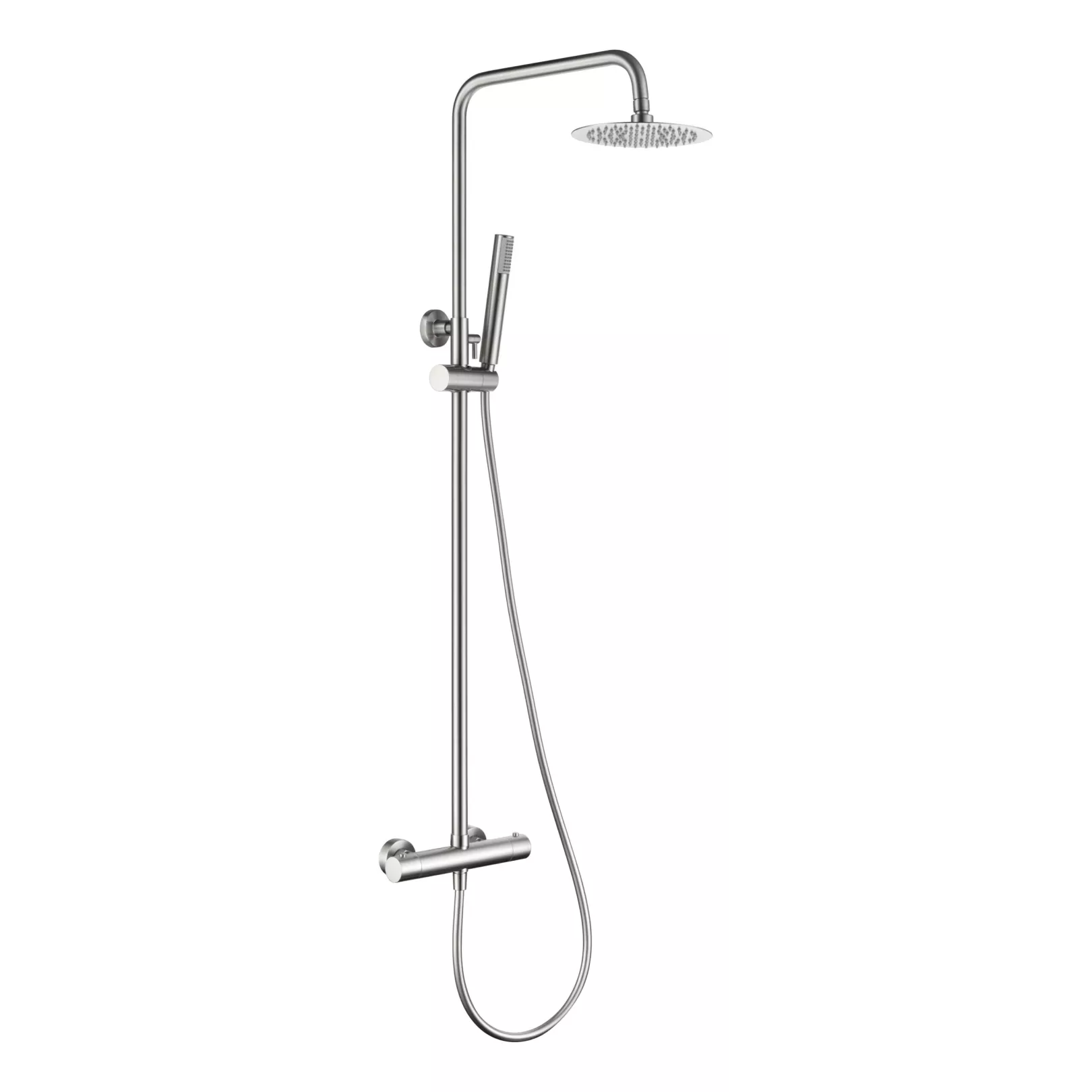 Colonne de douche externe CURVED Thermostatique
