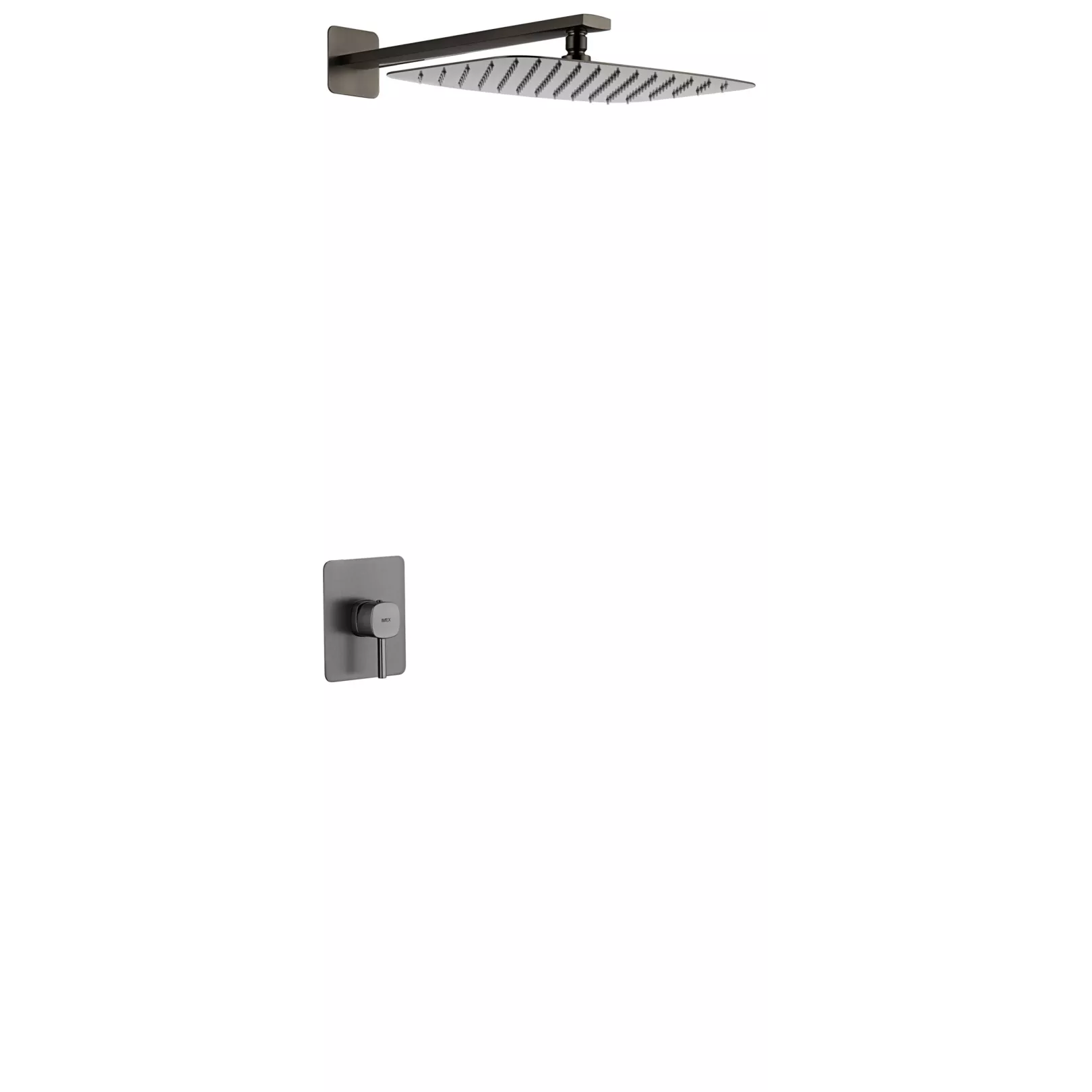 Tête de douche murale encastrée Modena Mitigeur