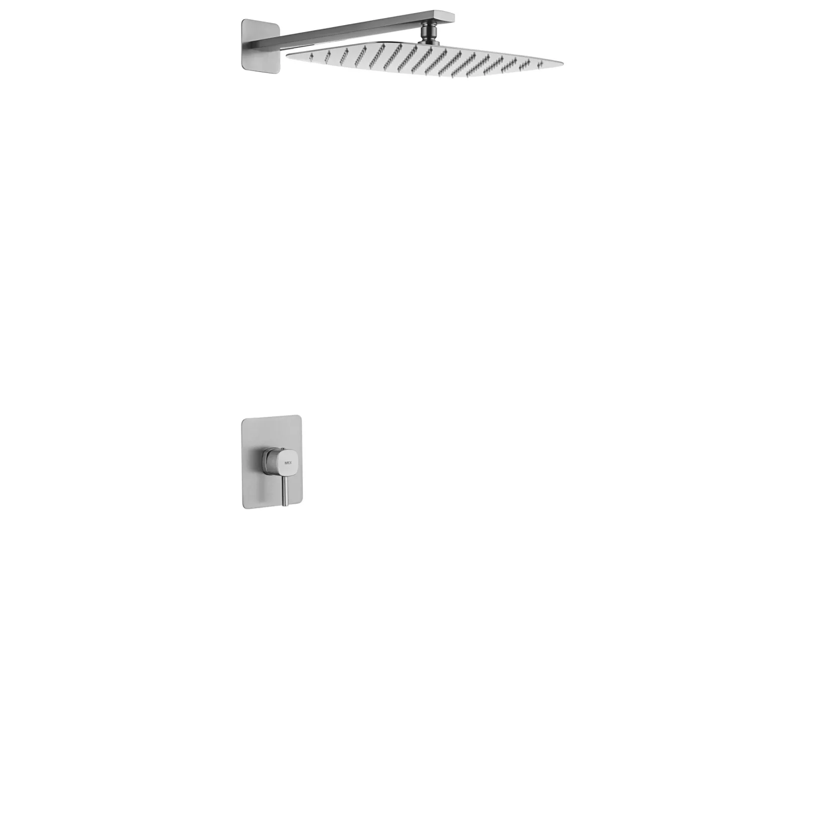 Tête de douche murale encastrée Modena Mitigeur