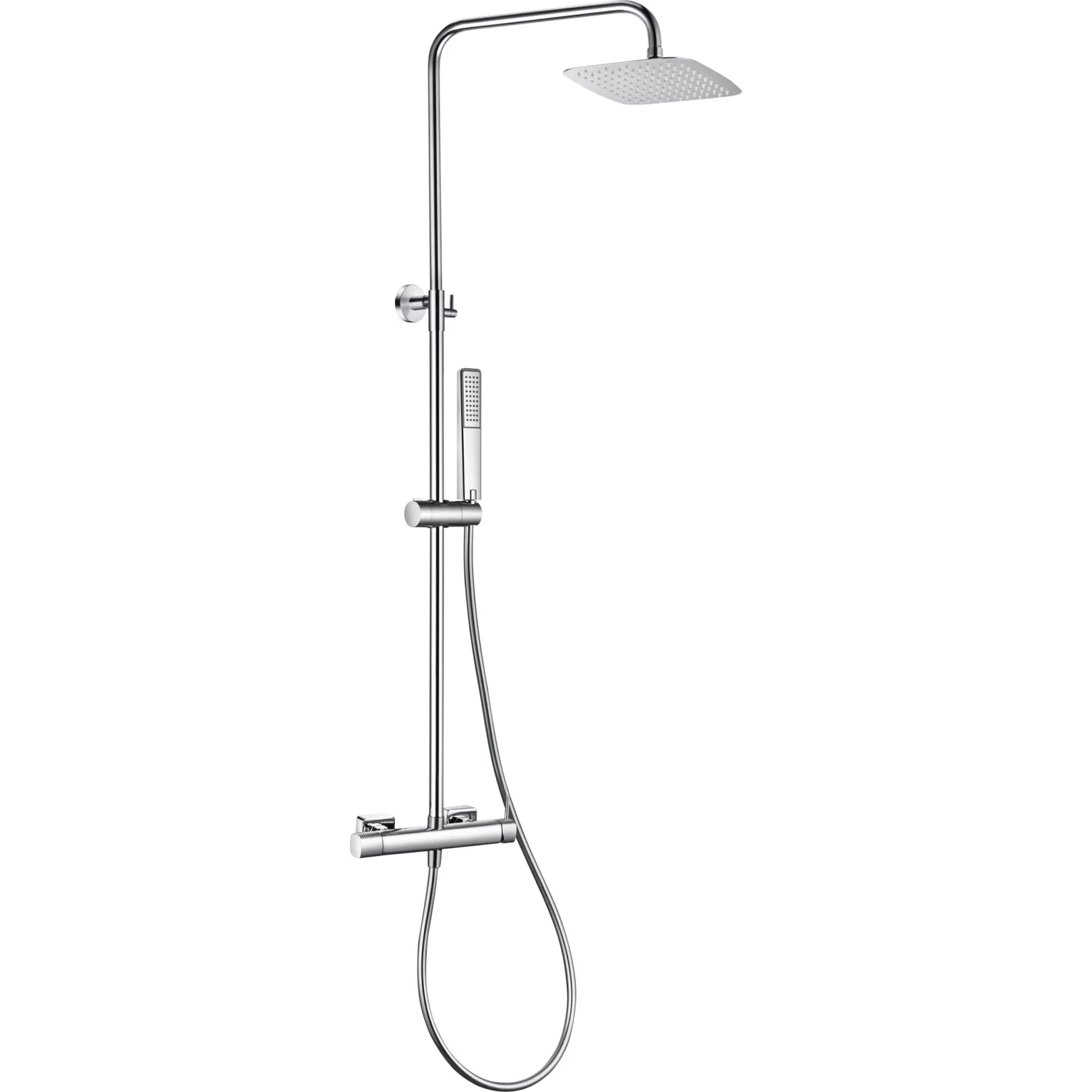Colonne de douche murale externe PURE Mitigeur