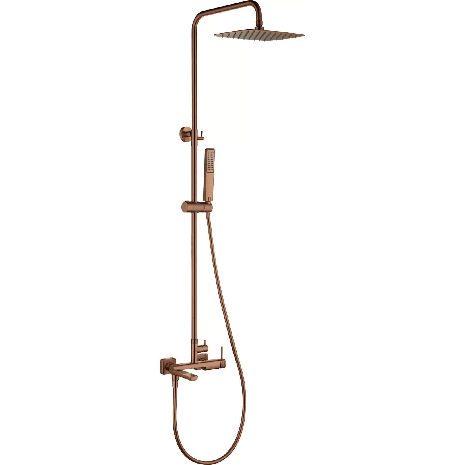 Colonne de bain/douche murale externe PURE Mitigeur