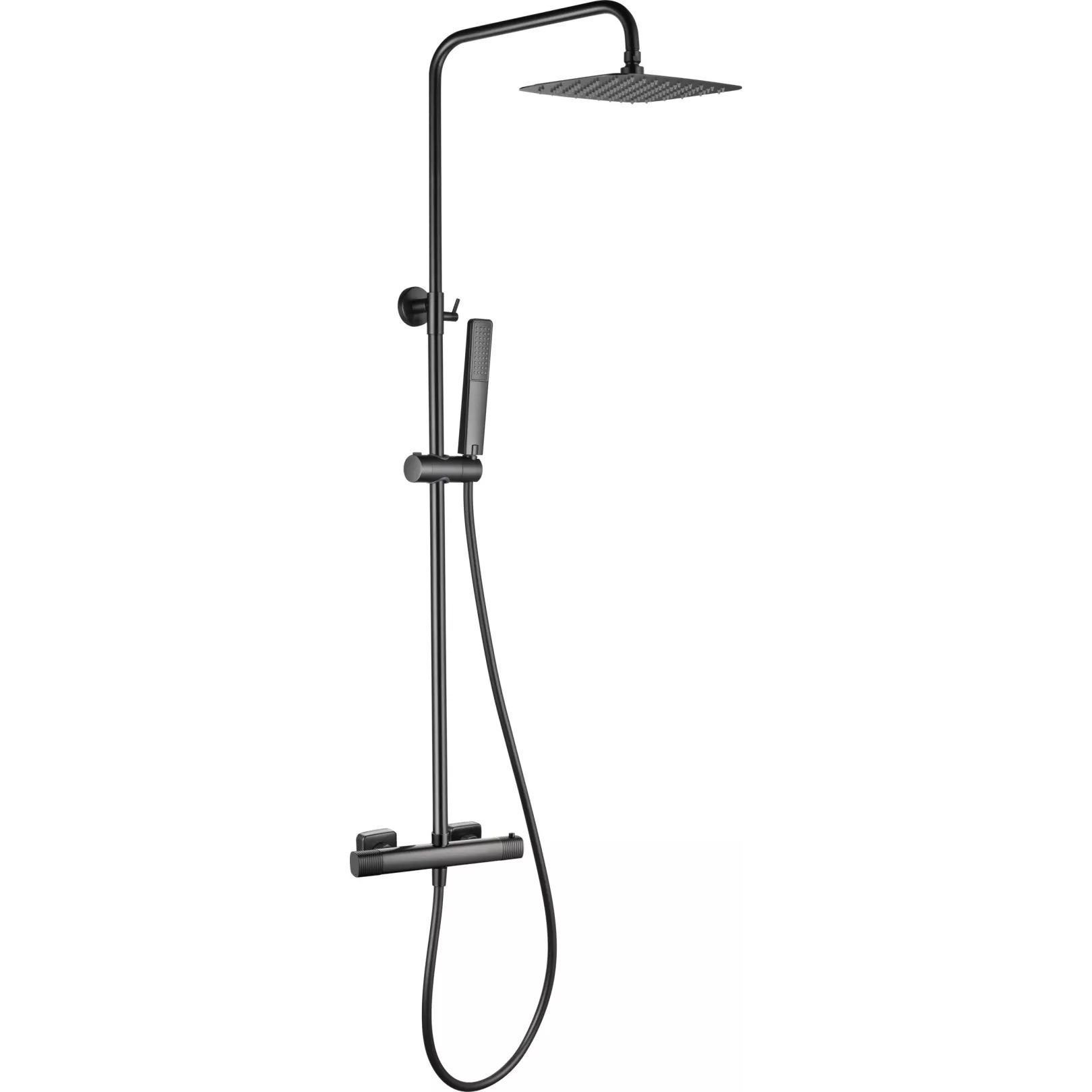 Colonne de douche murale externe PURE Thermostatique
