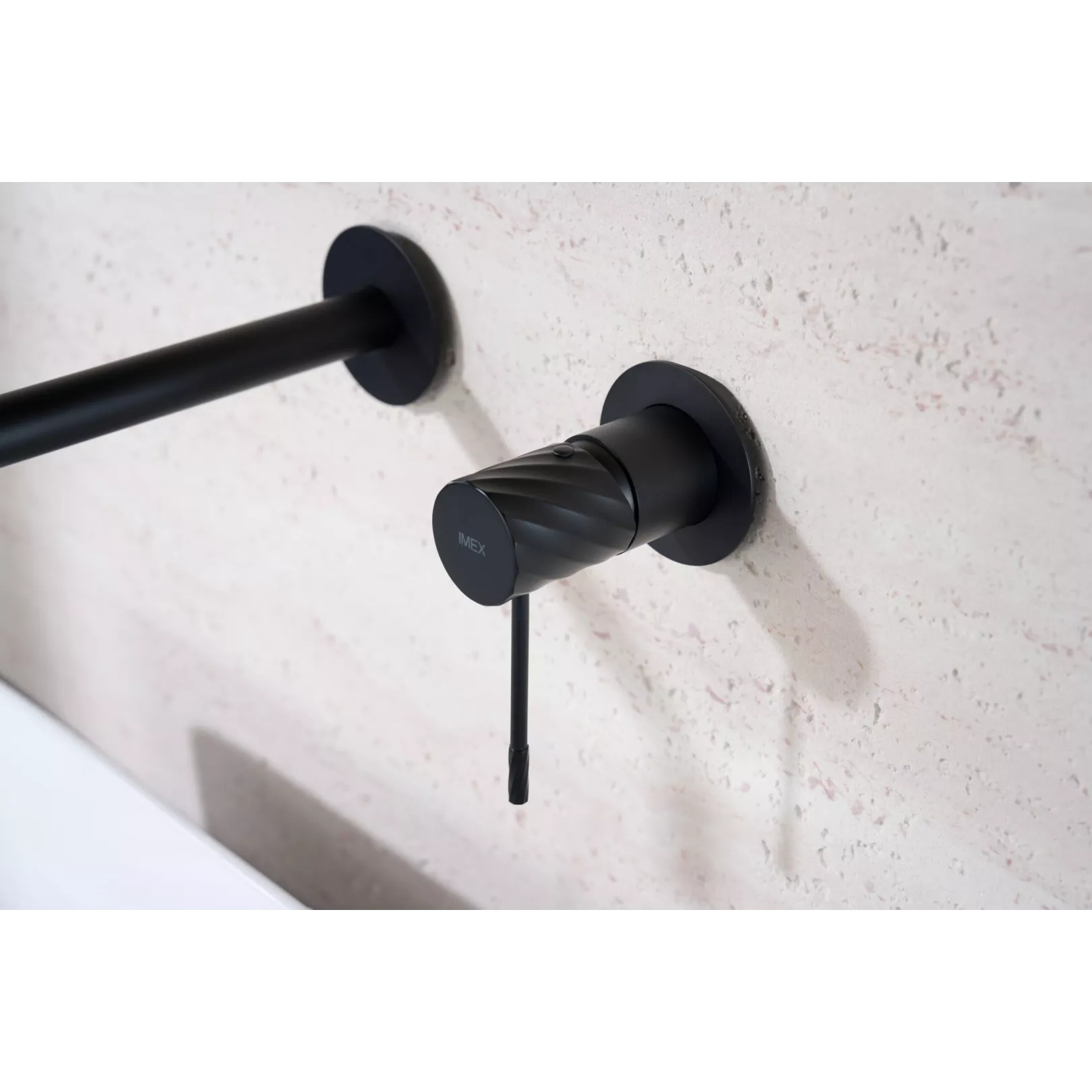 Robinet mural encastré TWIST mitigeur