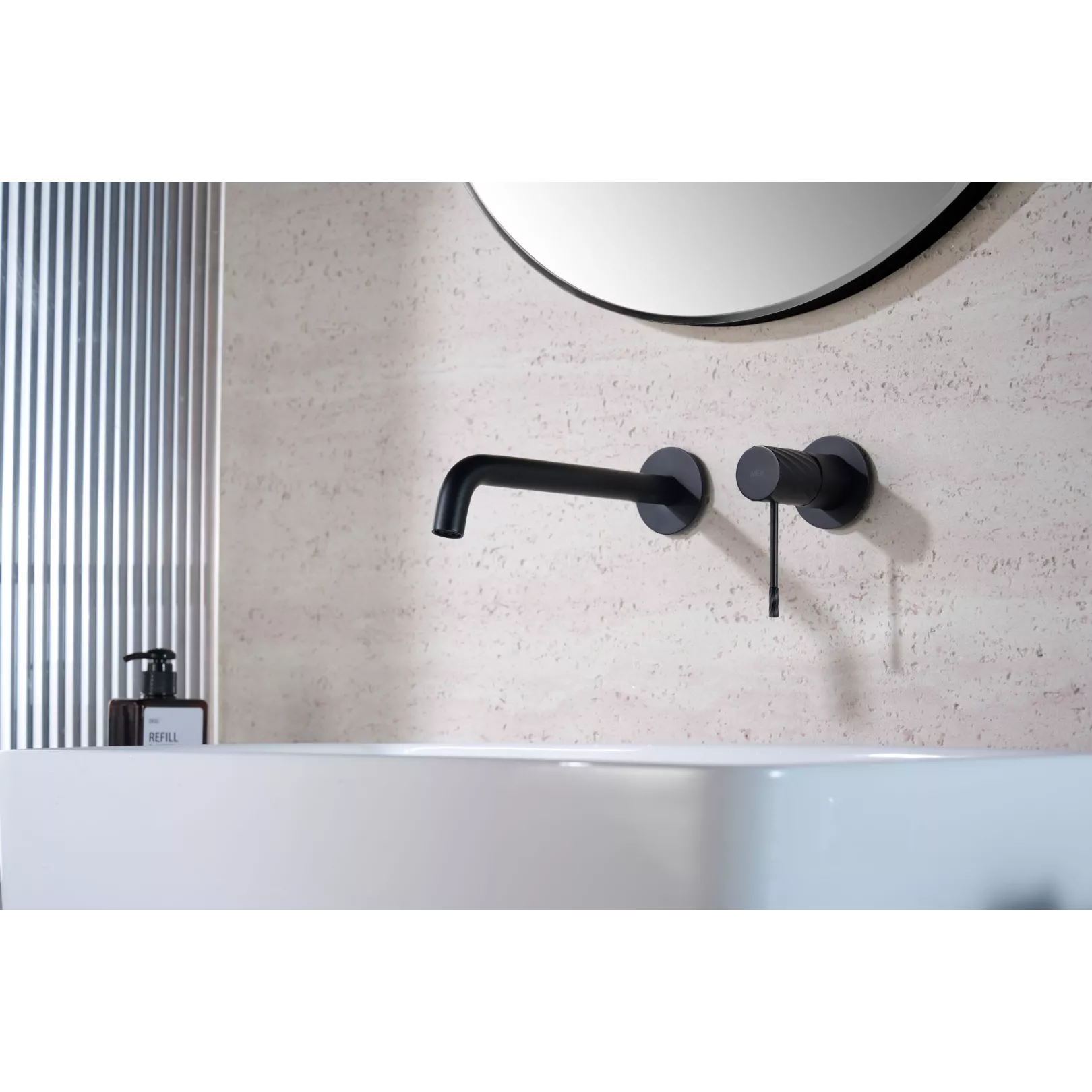 Robinet mural encastré TWIST mitigeur