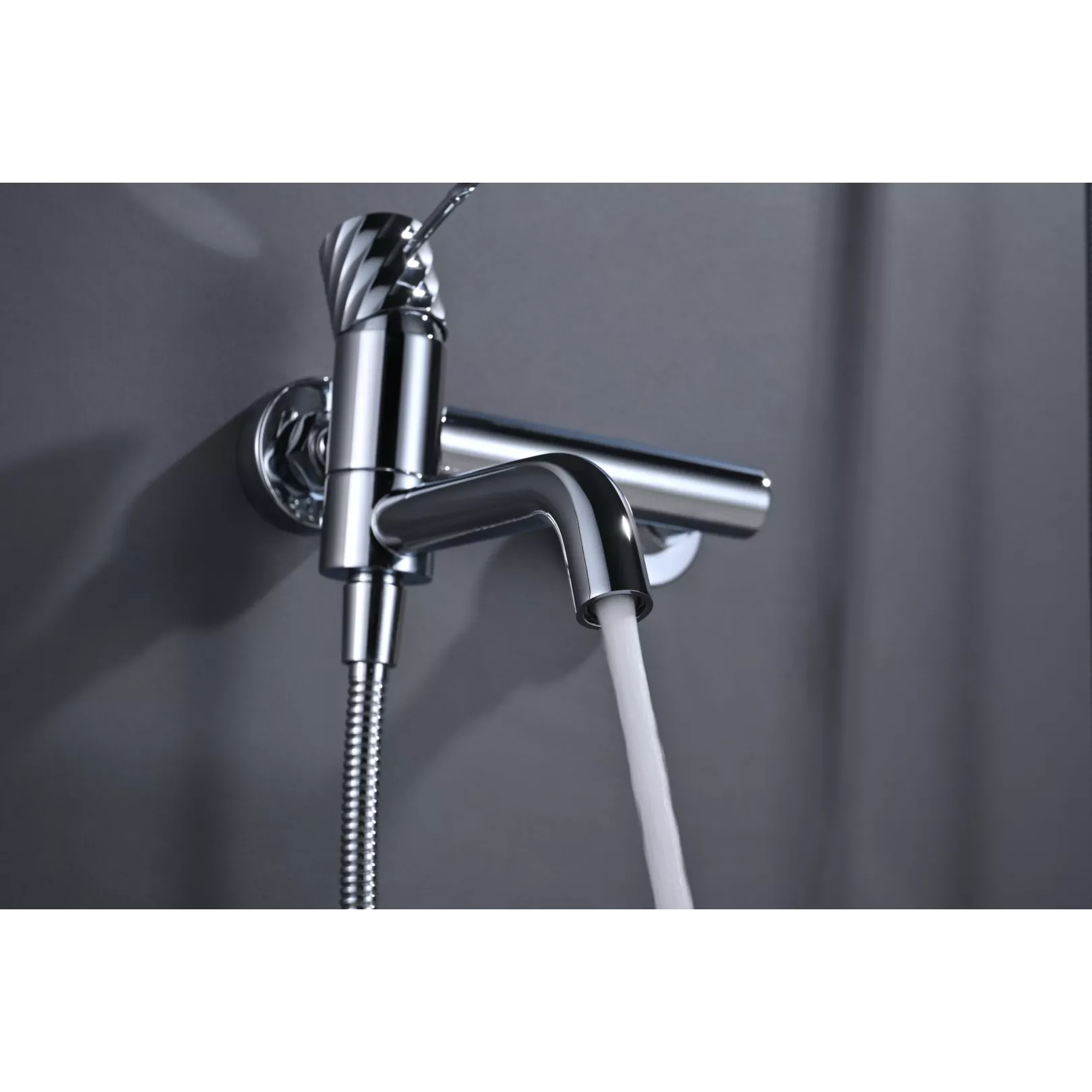 Colonne de bain/douche mural encastré TWIST mitigeur