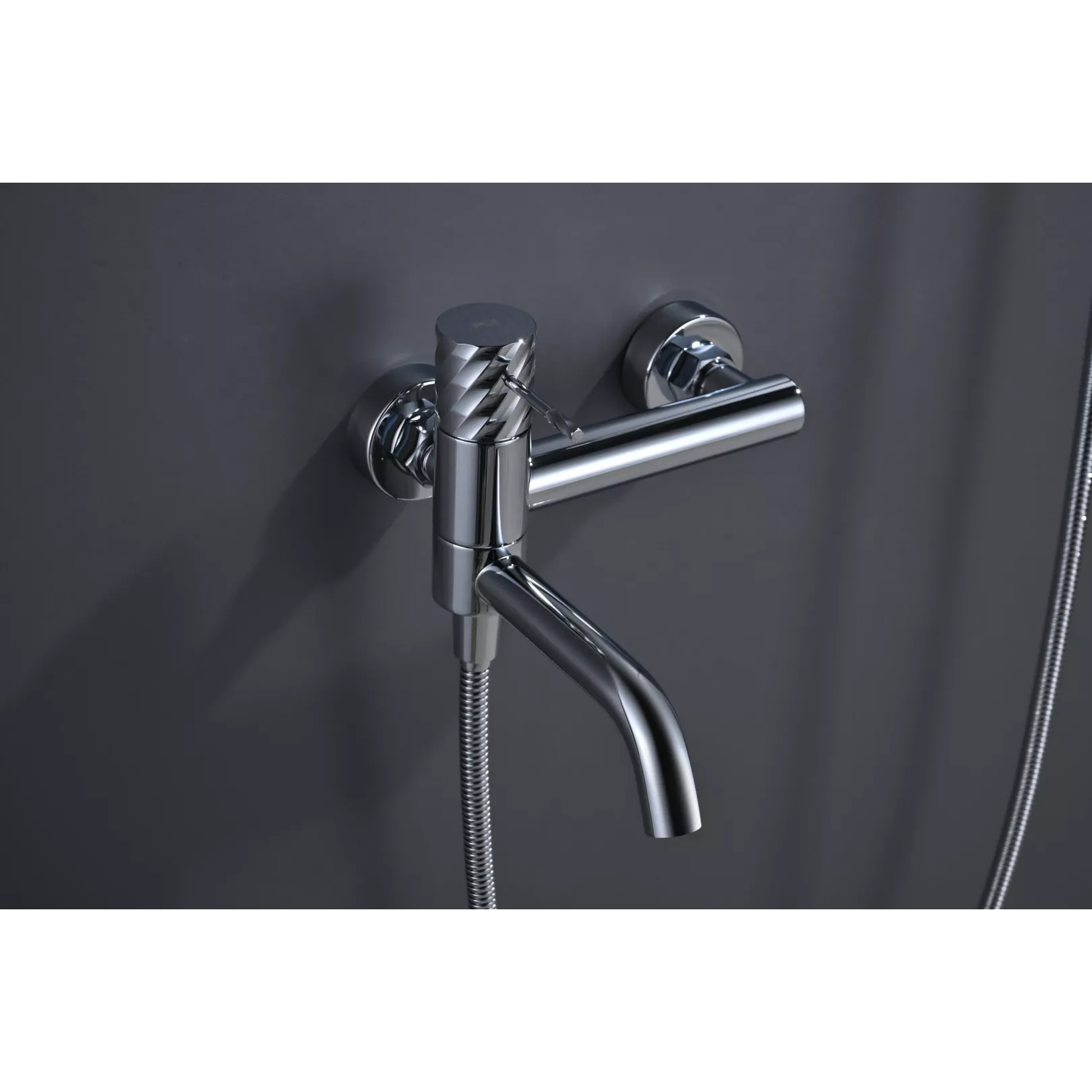 Colonne de bain/douche mural encastré TWIST mitigeur