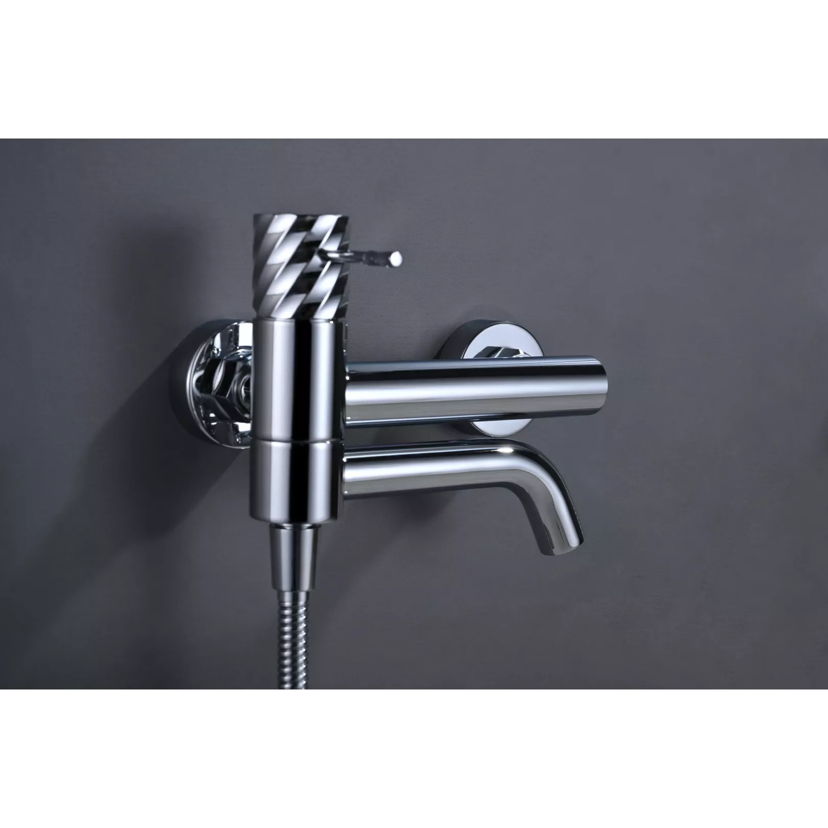 Colonne de bain/douche mural encastré TWIST mitigeur