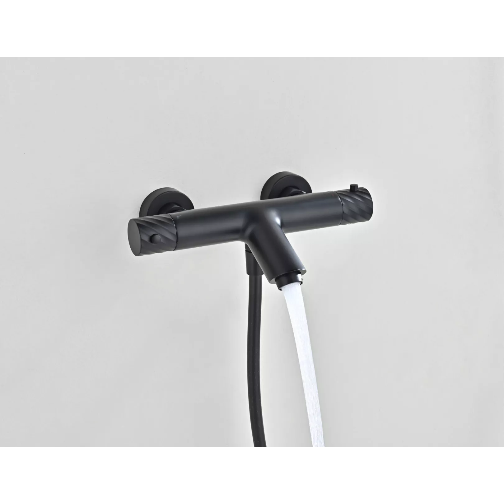 Colonne de bain/douche mural encastré TWIST thermostatique