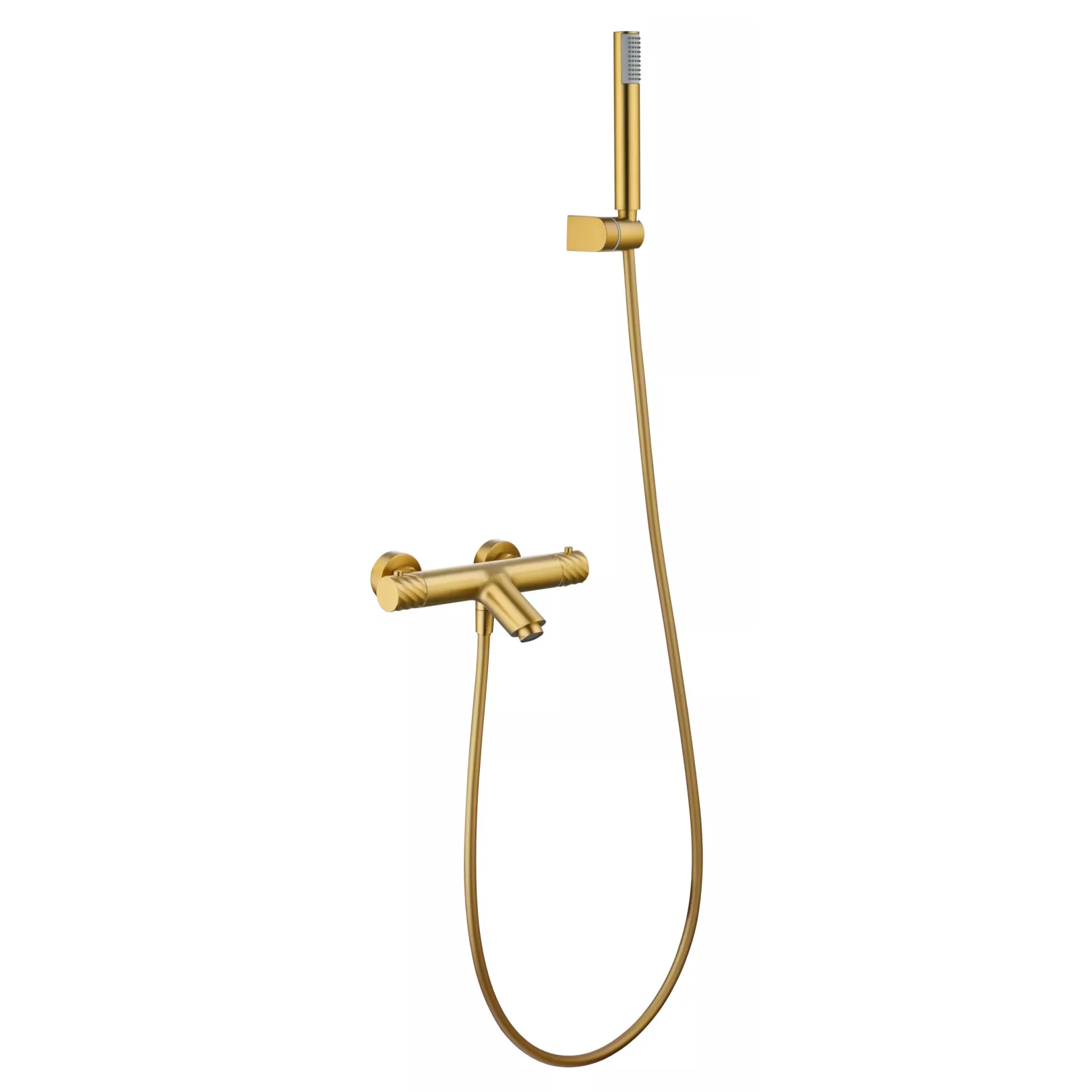 Colonne de bain/douche mural encastré TWIST thermostatique