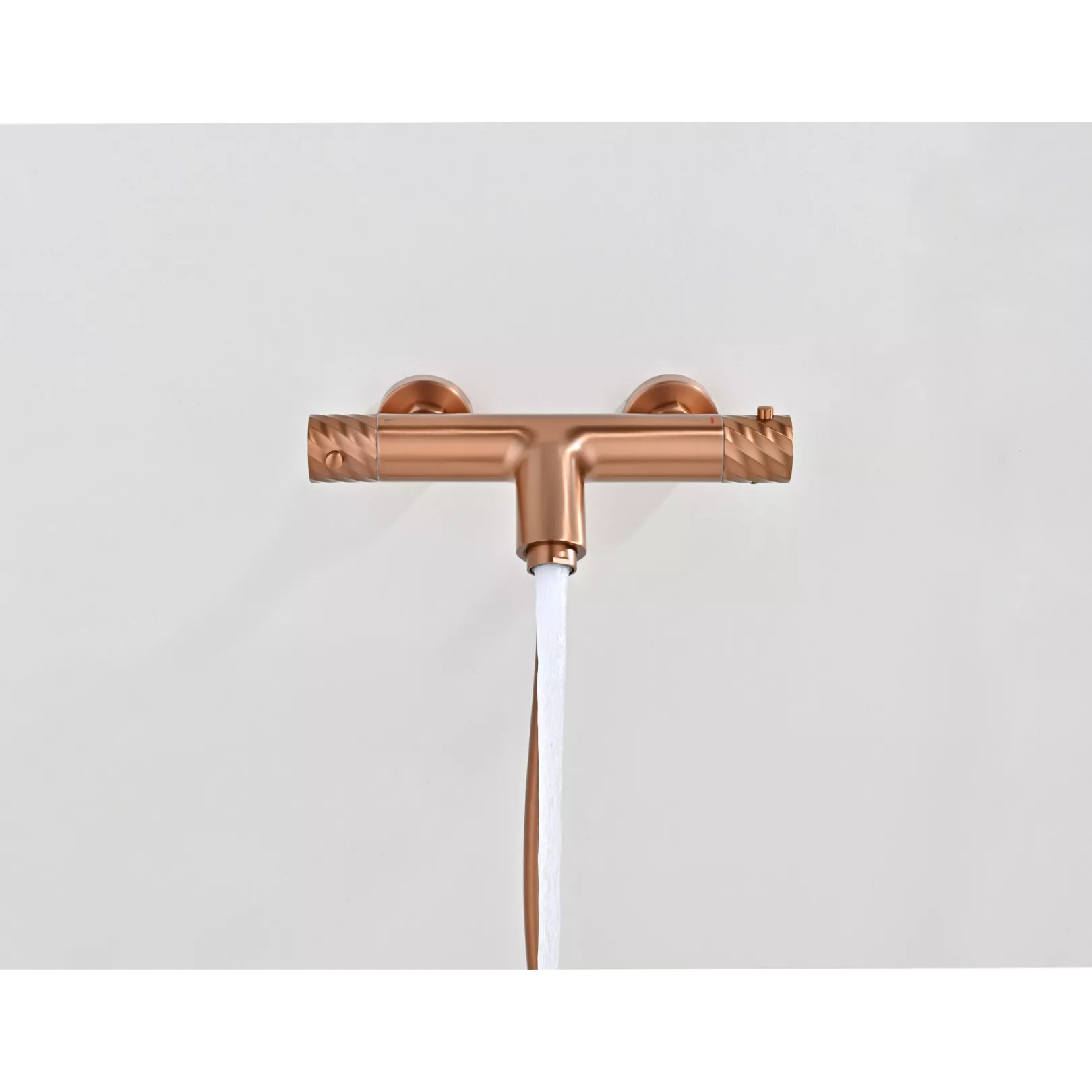 Colonne de bain/douche mural encastré TWIST thermostatique