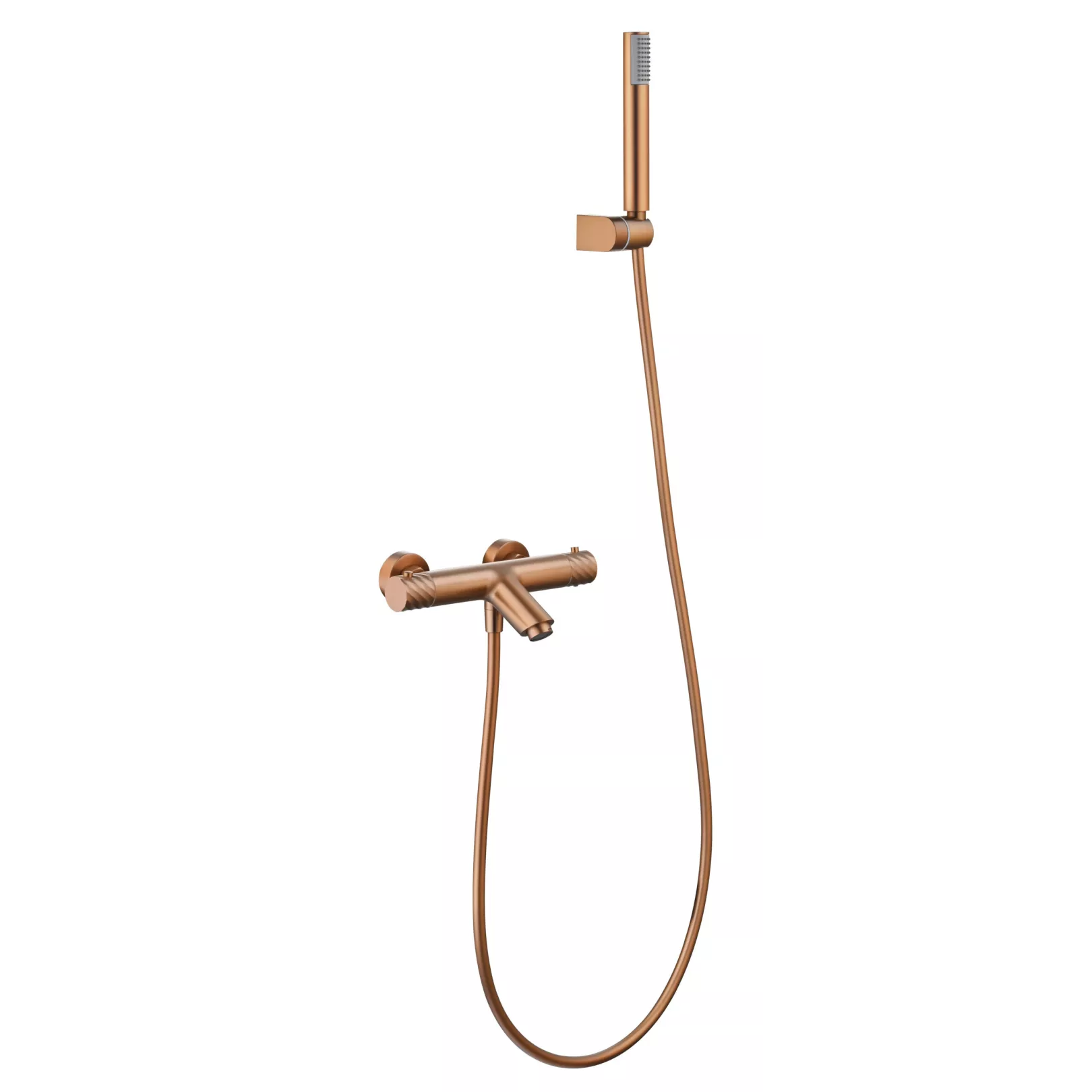 Colonne de bain/douche mural encastré TWIST thermostatique