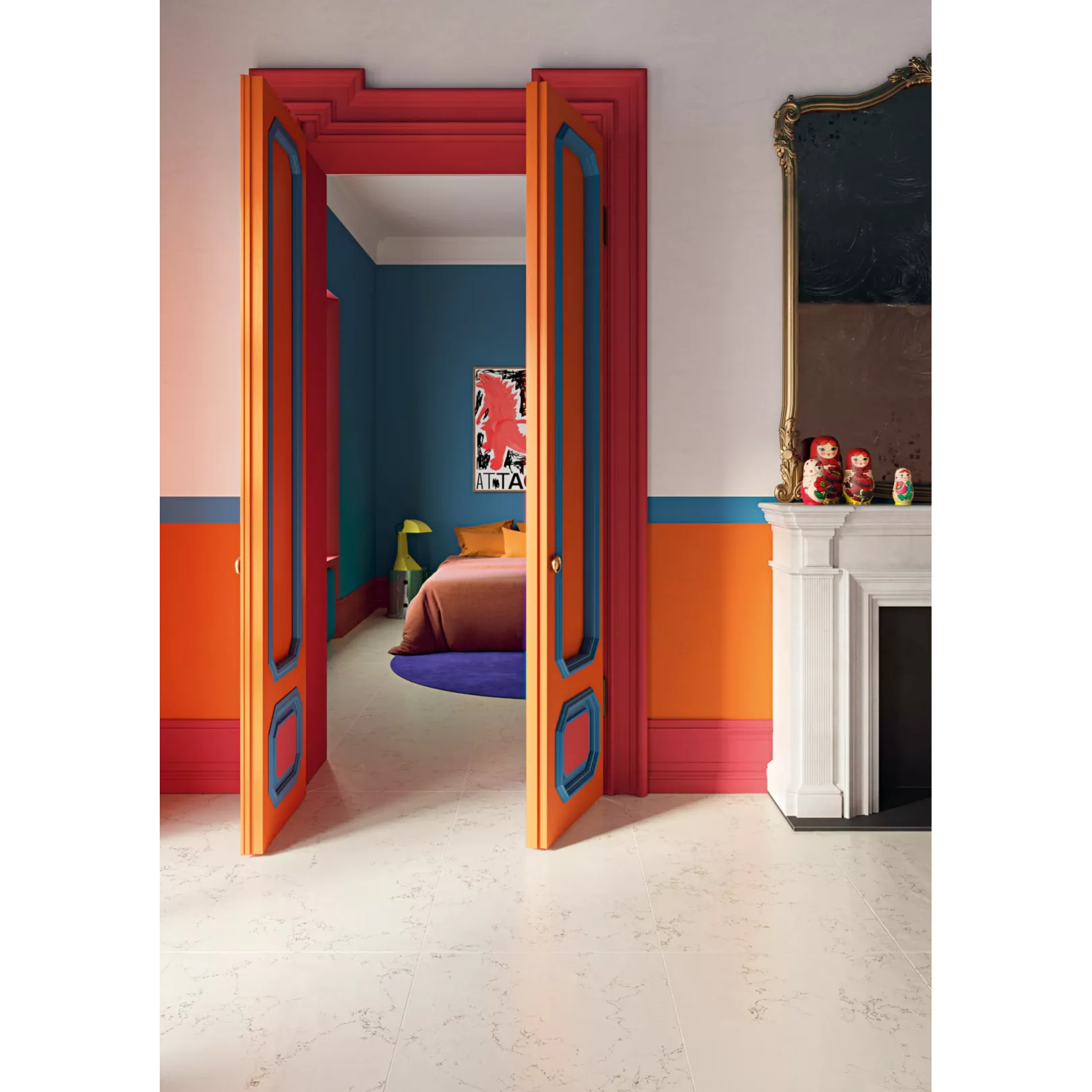 Carrelage grès cérame effet pierre SUPER CLASSICA SCW