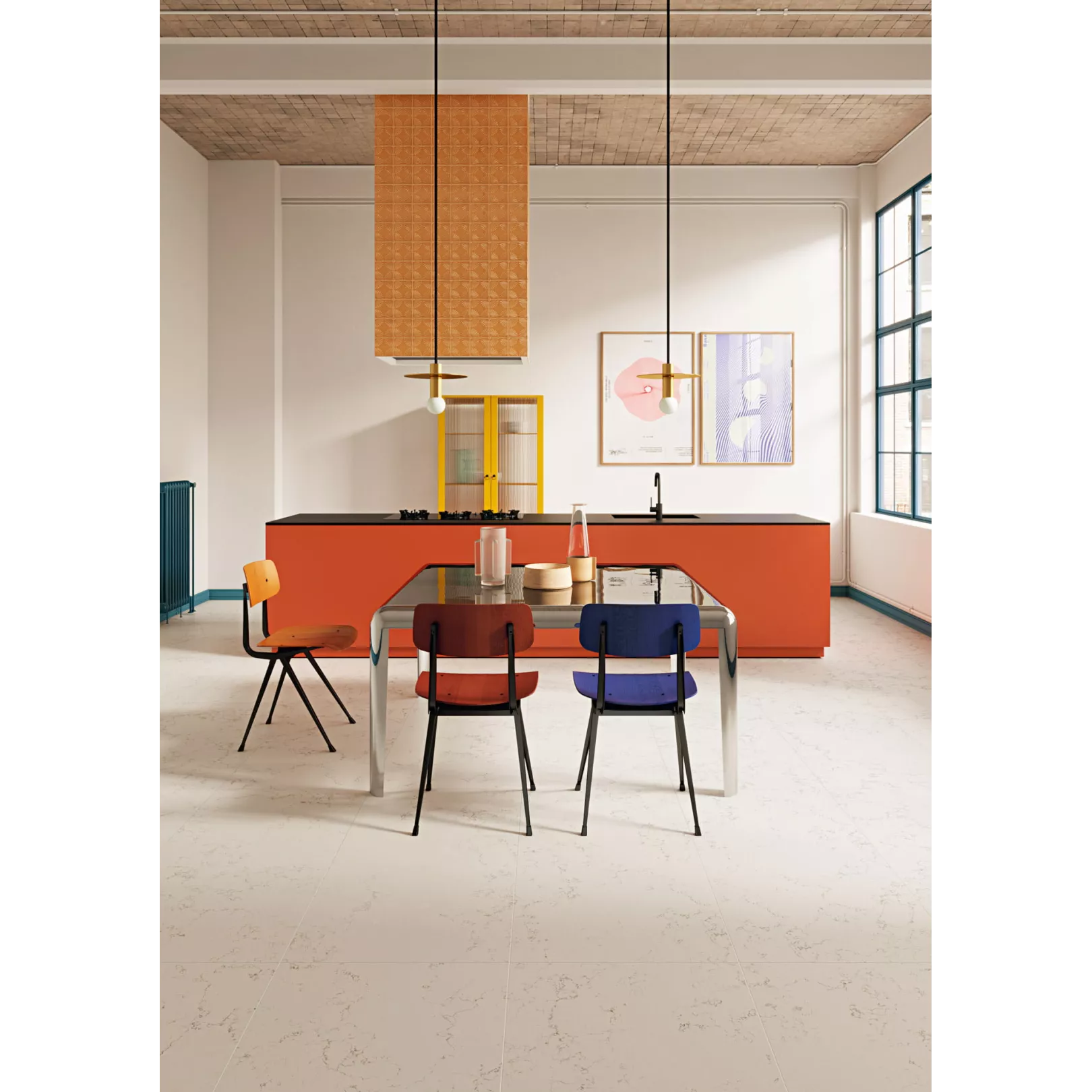 Carrelage grès cérame effet pierre SUPER CLASSICA SCW