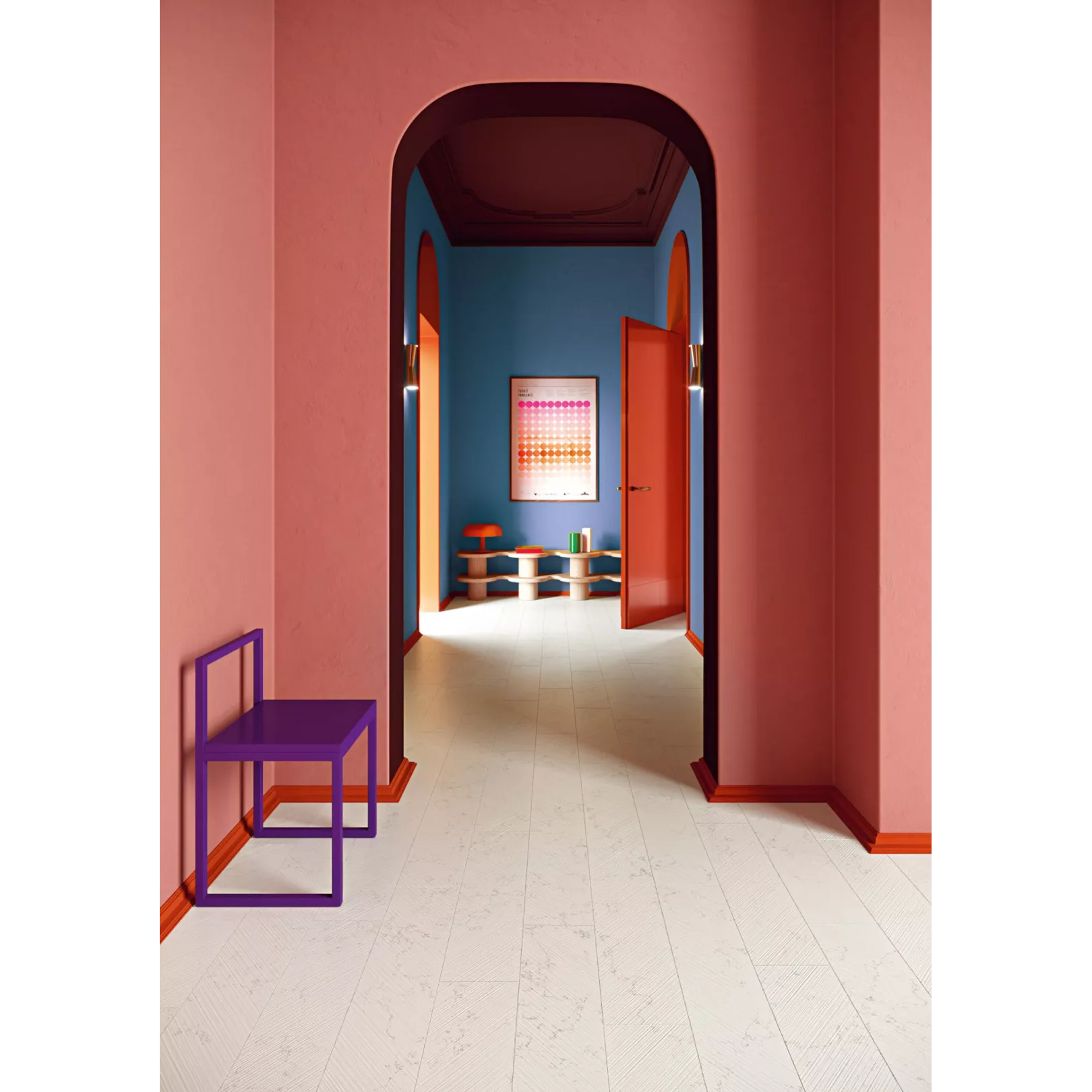 Carrelage grès cérame effet pierre SUPER CLASSICA SCW