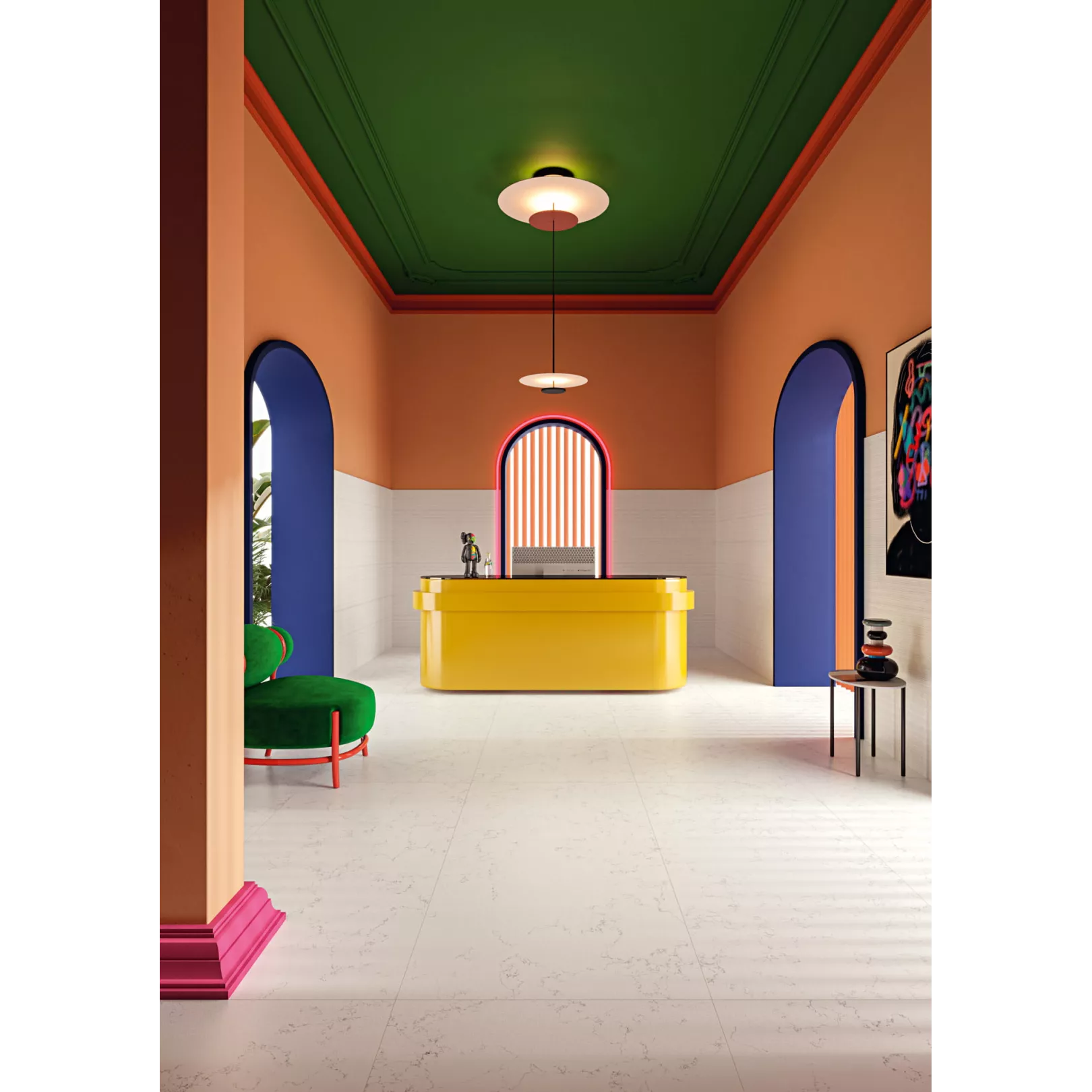 Carrelage grès cérame effet pierre SUPER CLASSICA SCW