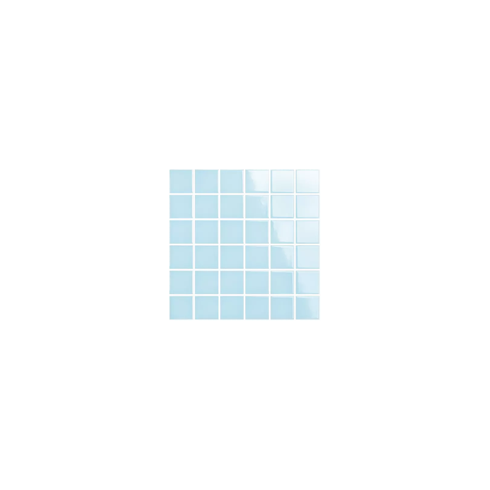 Mosaïque de grès cérame PICCOLO VELVET 5x5cm (finition brillante)