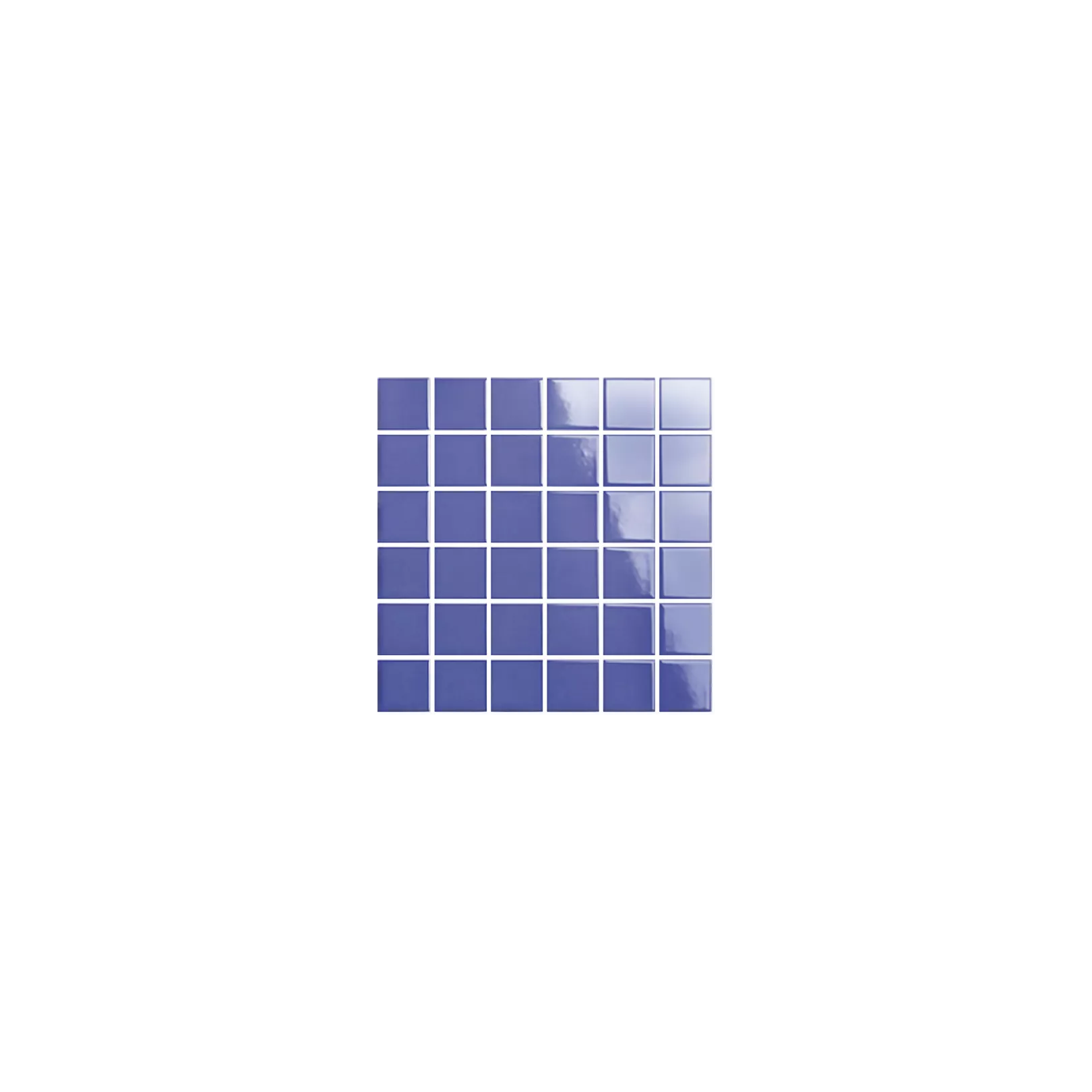 Mosaïque de grès cérame PICCOLO VELVET 5x5cm (finition brillante)