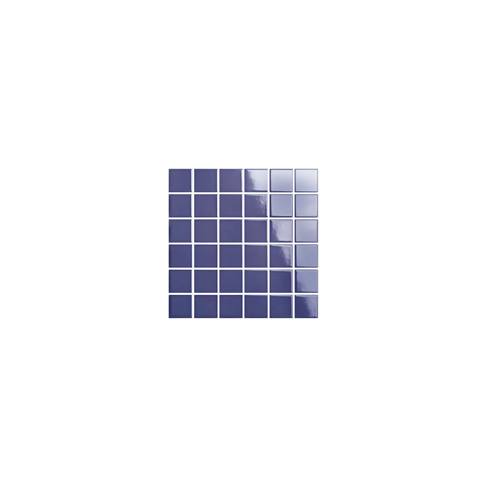 Mosaïque de grès cérame PICCOLO VELVET 5x5cm (finition brillante)