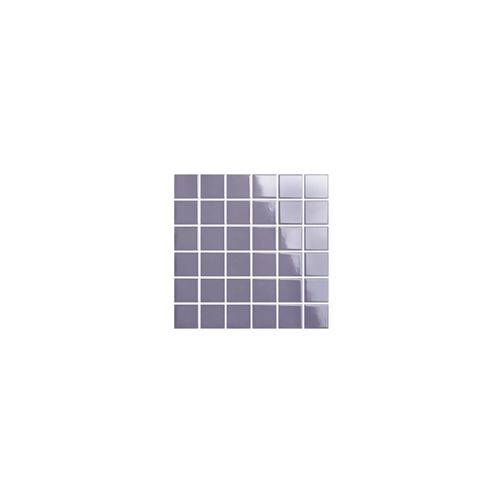 Mosaïque de grès cérame PICCOLO VELVET 5x5cm (finition brillante)