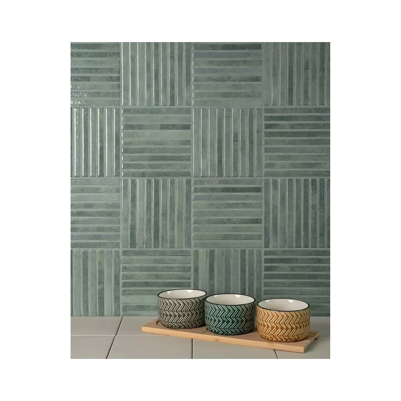 Carrelage mural en grès cérame KANZO