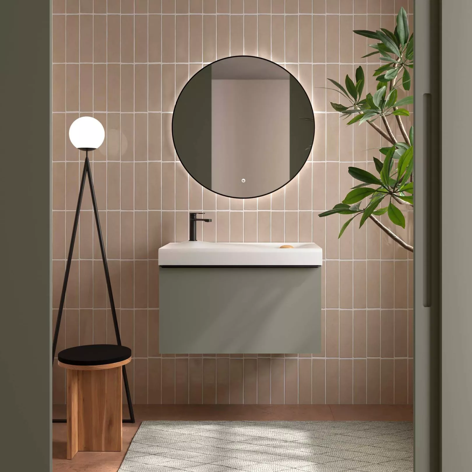 Meuble bain suspendu DUNE