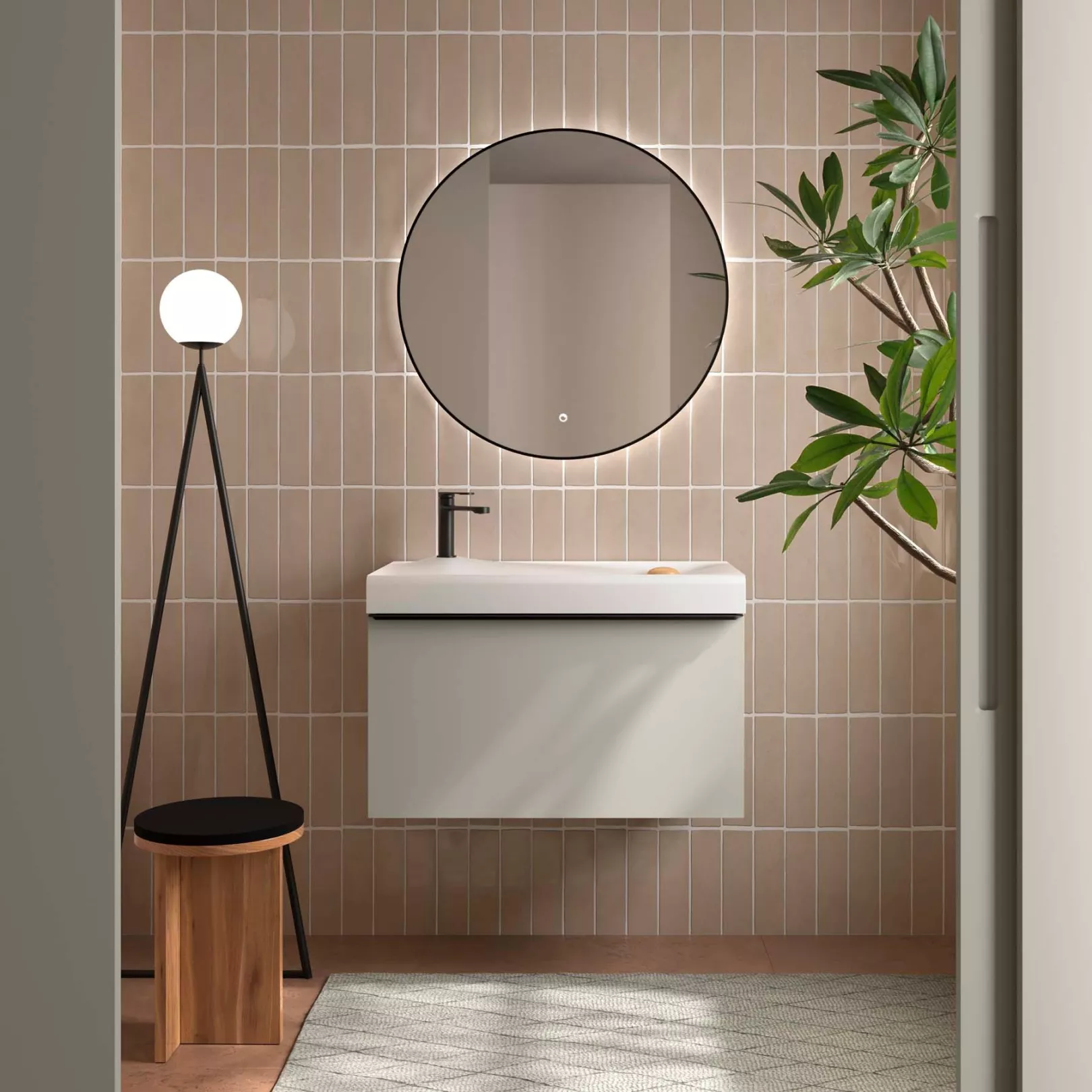 Meuble bain suspendu DUNE