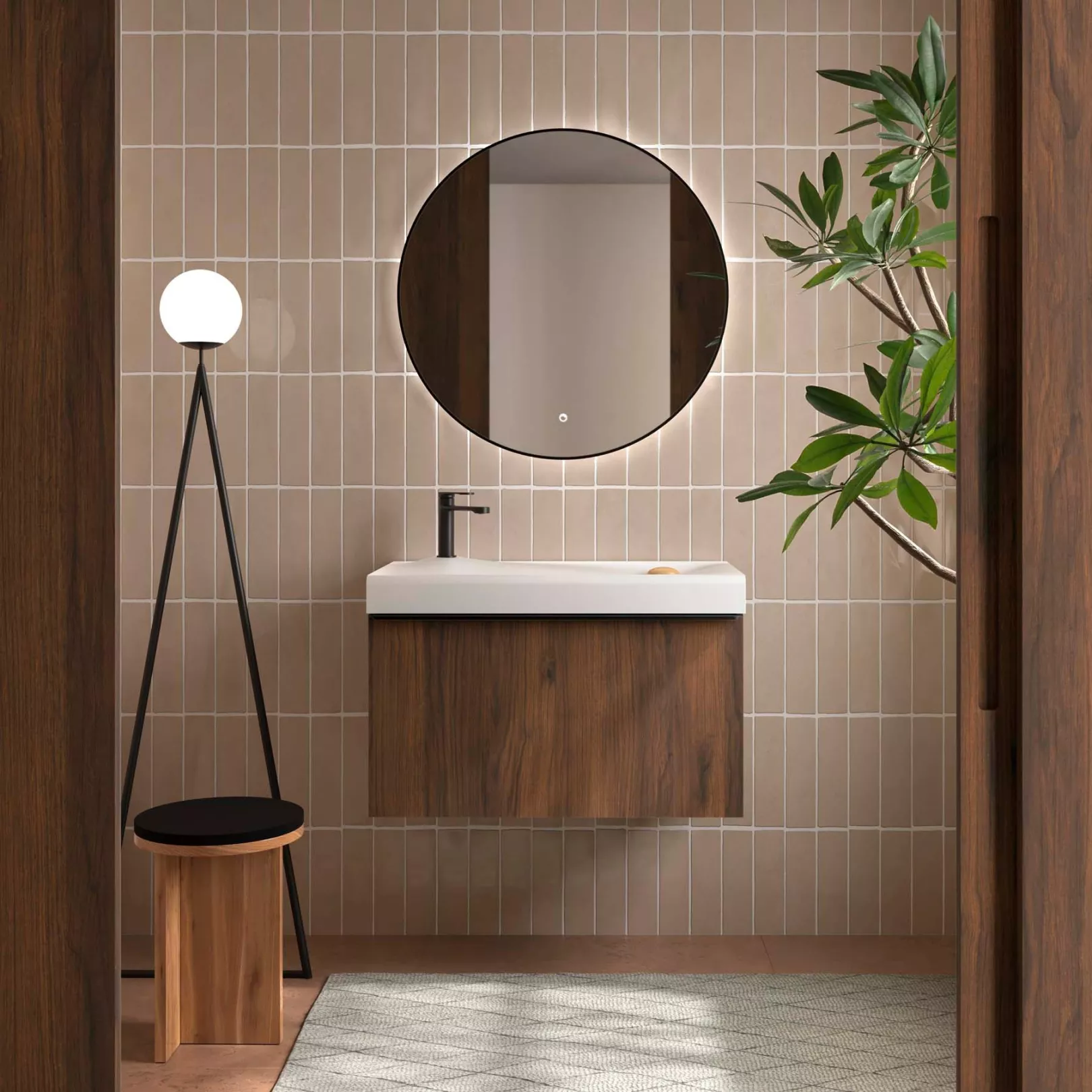 Meuble bain suspendu DUNE