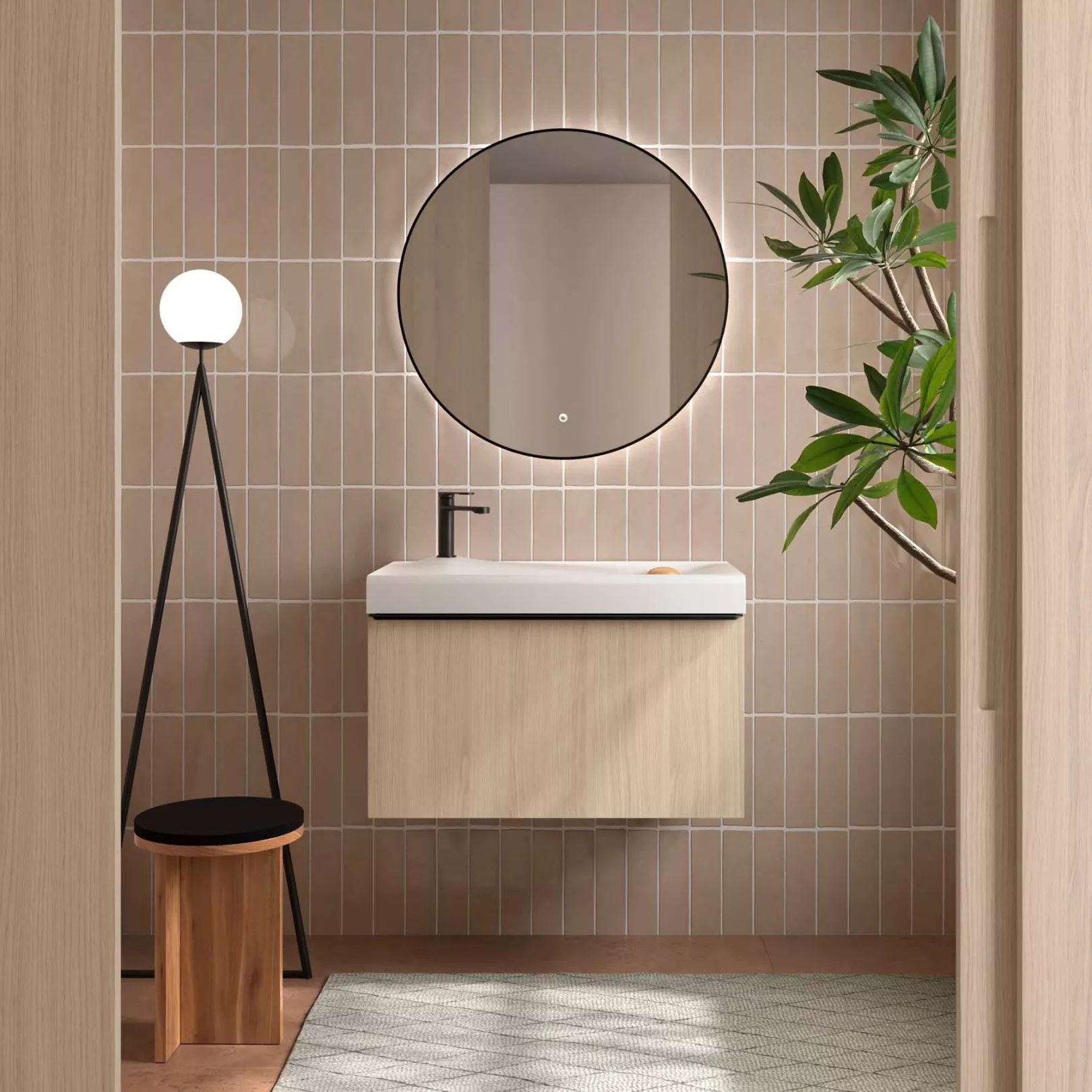 Meuble bain suspendu DUNE