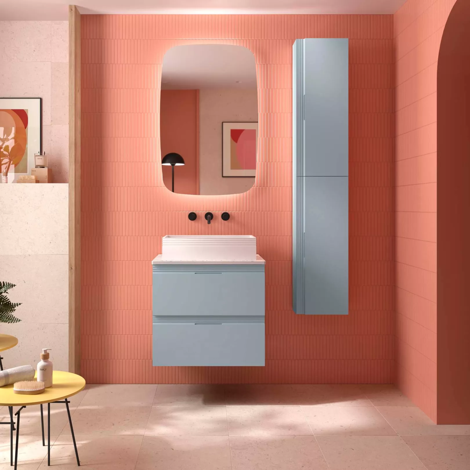 Meuble bain suspendu URBAN