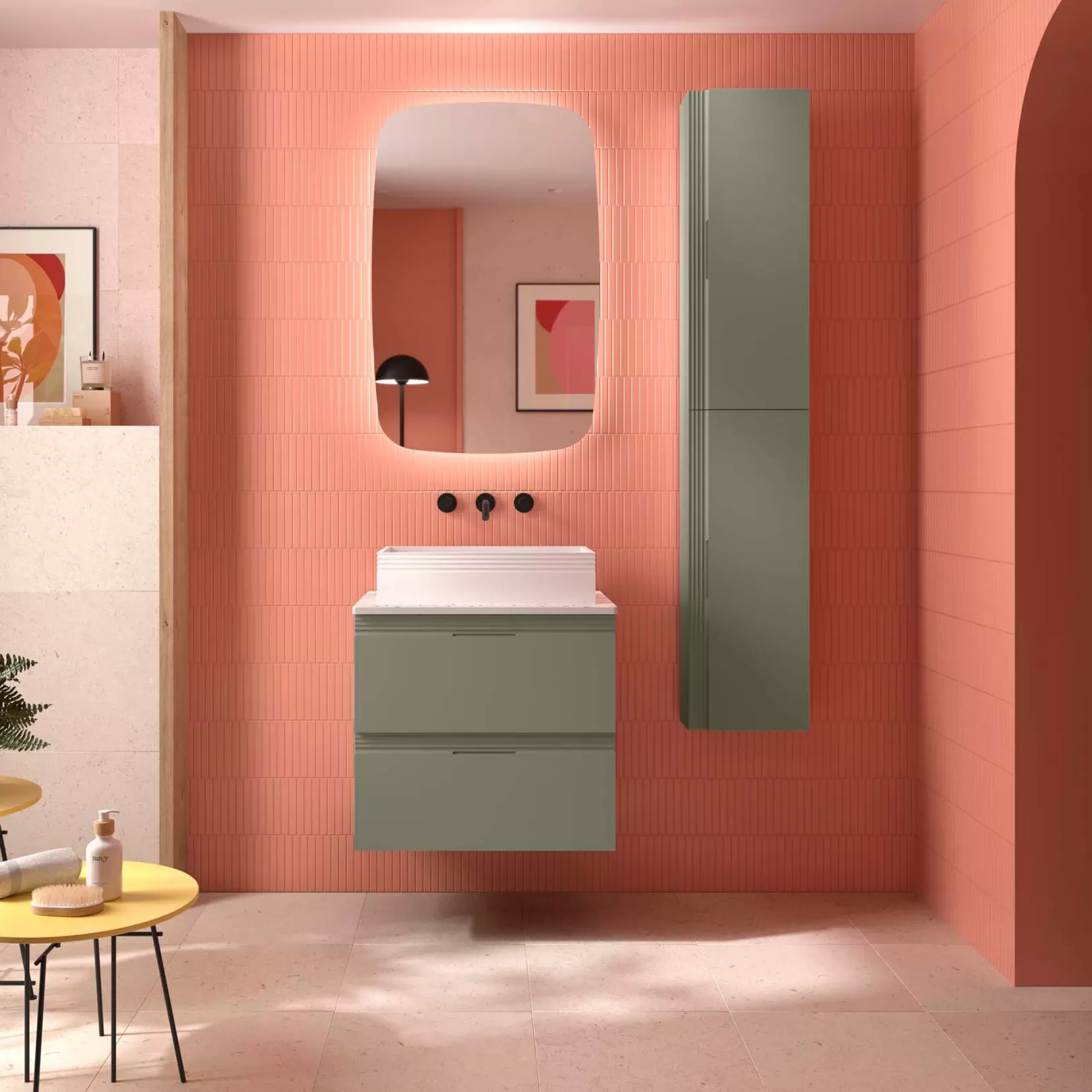 Meuble bain suspendu URBAN
