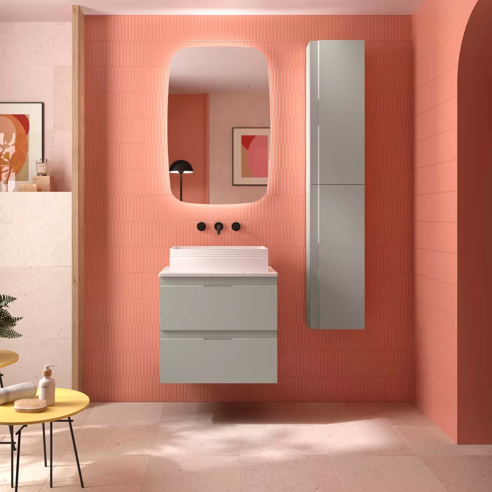 Meuble bain suspendu URBAN