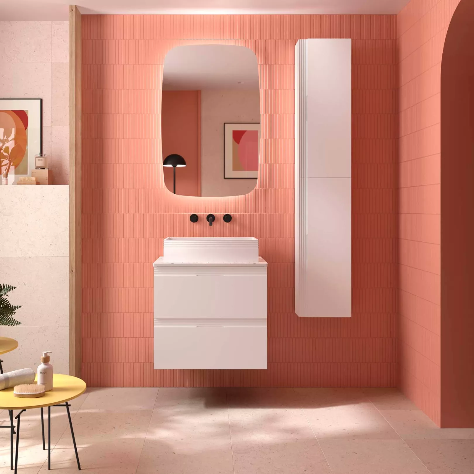 Meuble bain suspendu URBAN