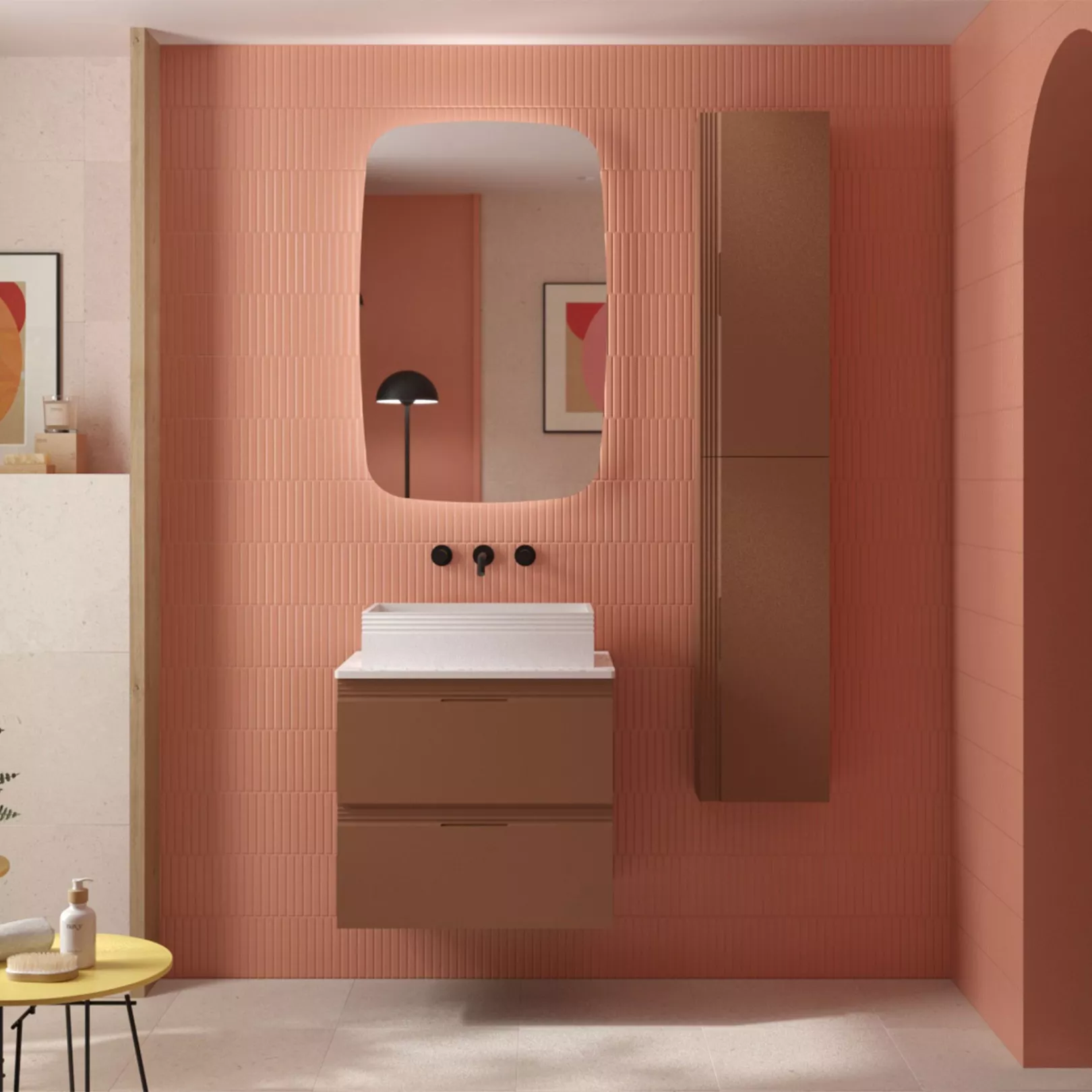 Meuble bain suspendu URBAN