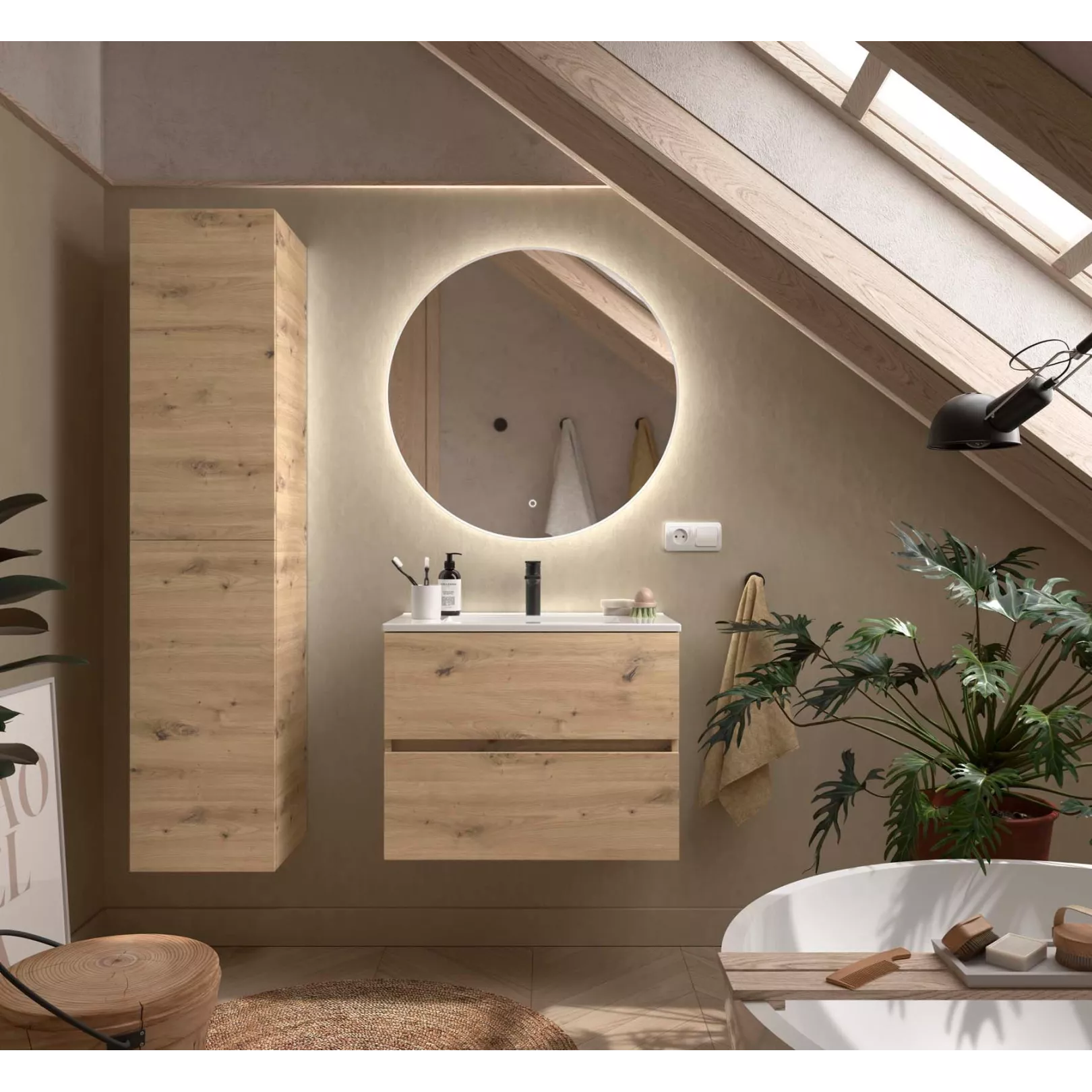 Meuble bain suspendu ERGO