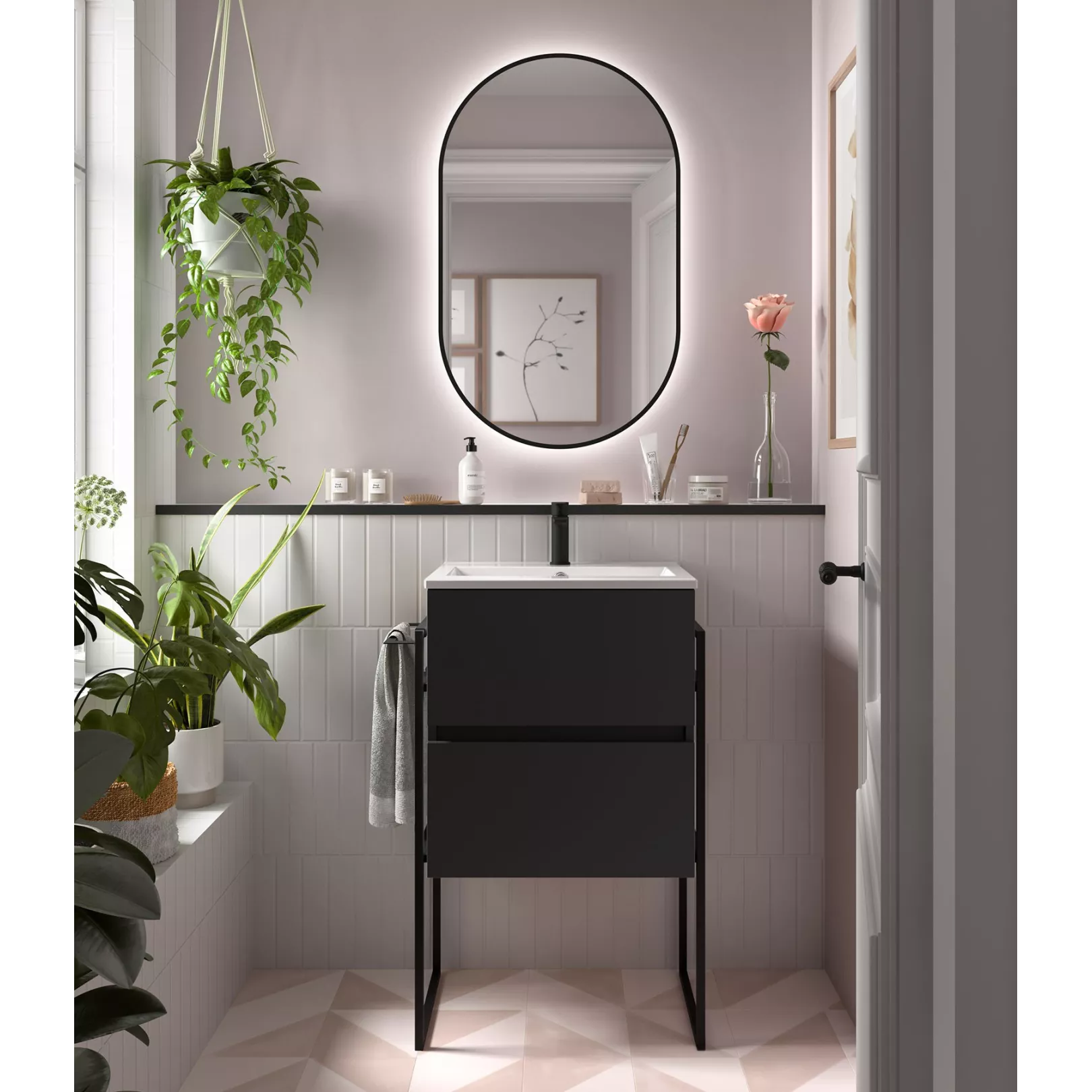 Meuble bain suspendu ERGO