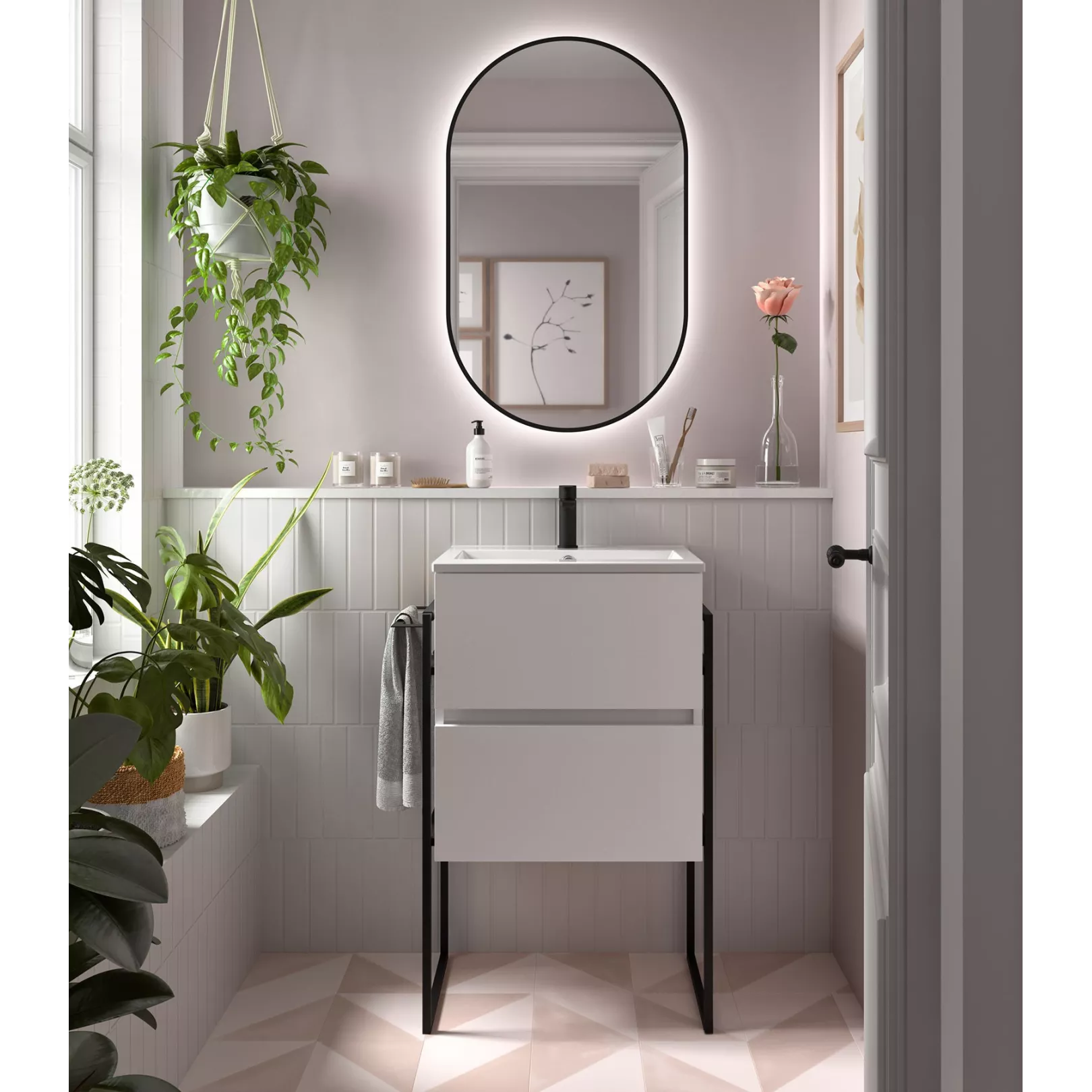 Meuble bain suspendu ERGO