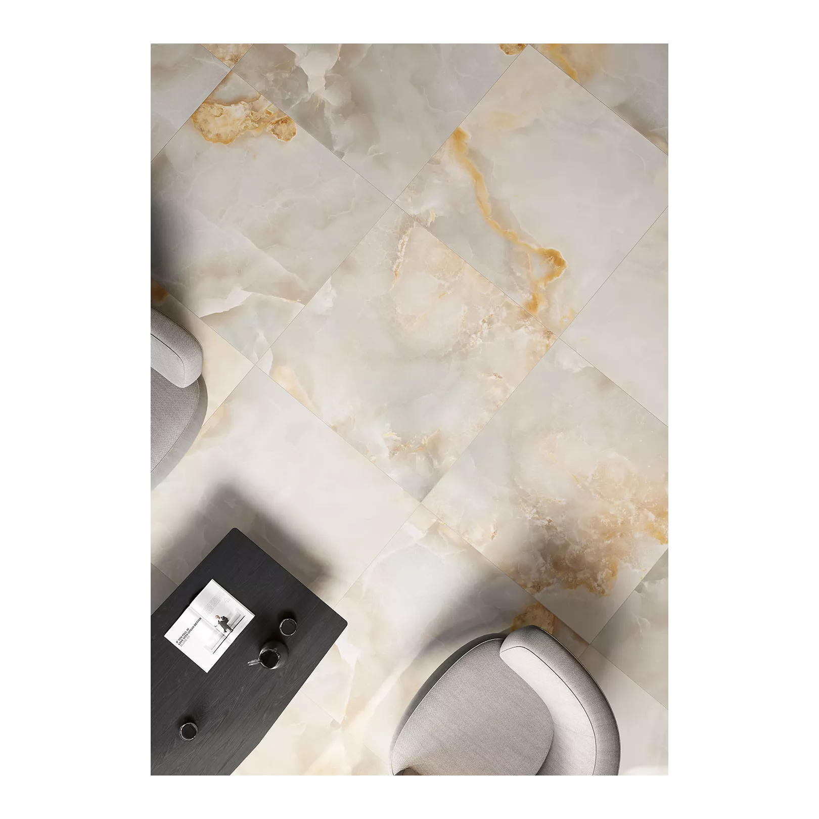 Carrelage grès cérame effet pierre UNICA