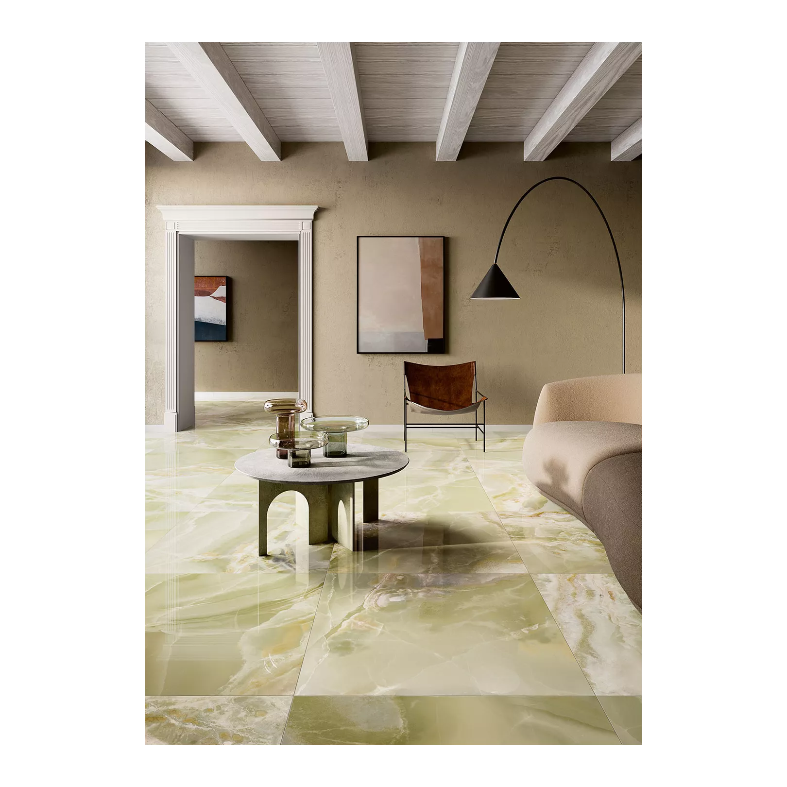 Carrelage grès cérame effet pierre UNICA