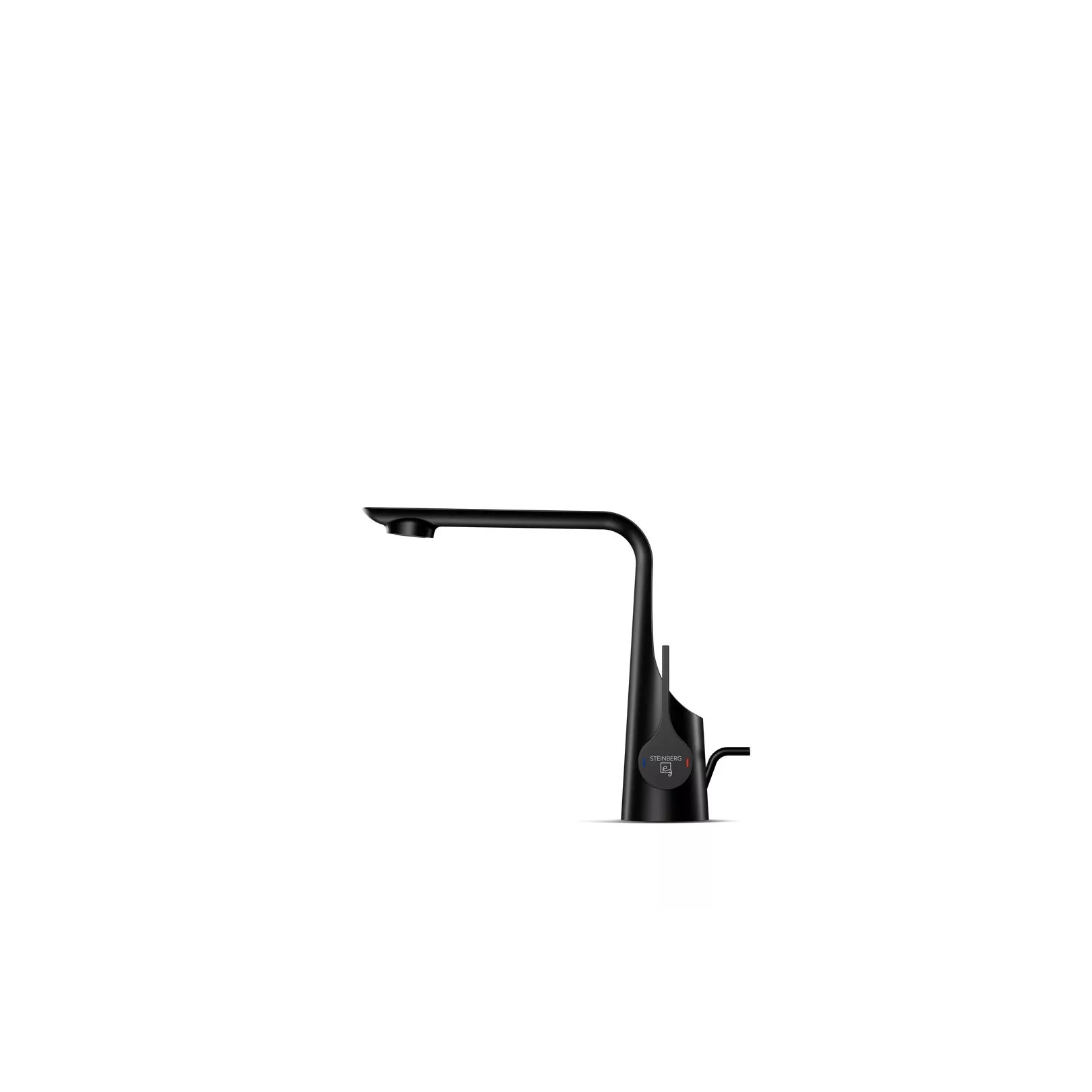 Noir mat - Avec garniture d’écoulement