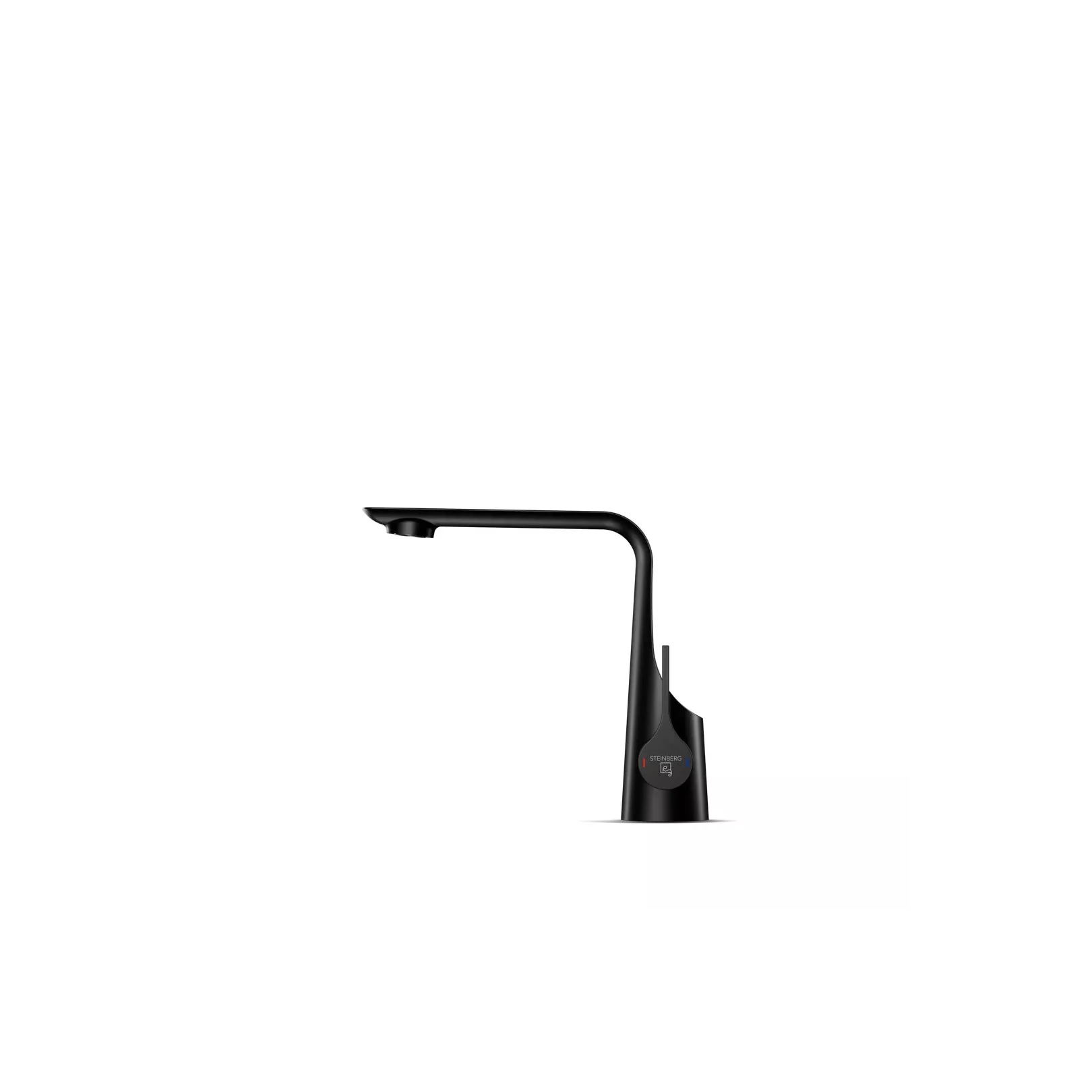 Noir mat - Sans garniture d’écoulement