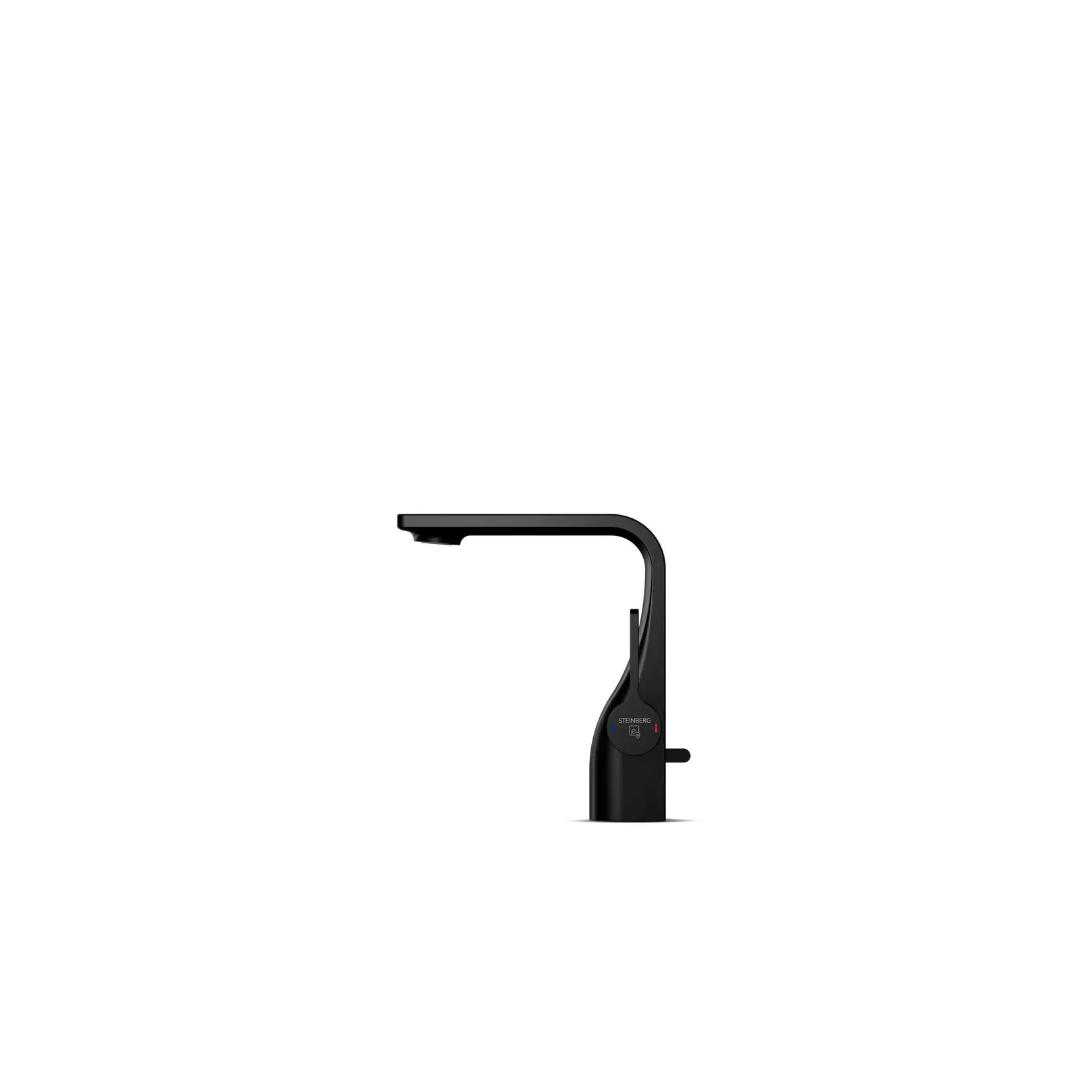 Noir mat - avec garniture d ecoulement
