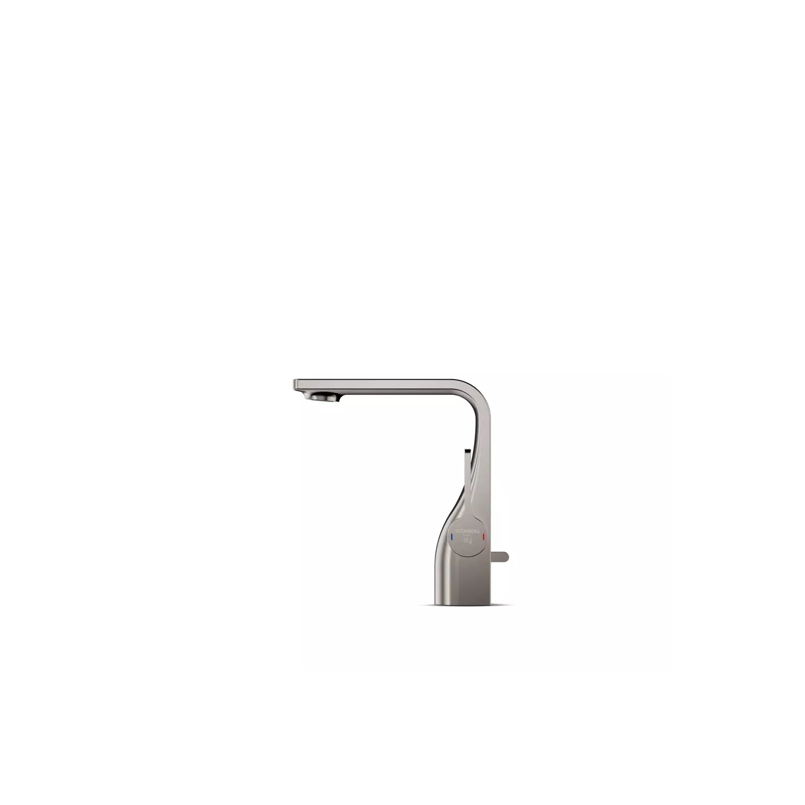 Nickel brossé - avec garniture d ecoulement