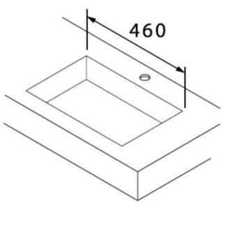 Vasque 46cm