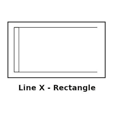 Line X - Rectangle