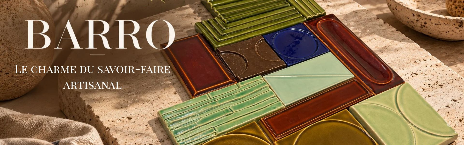 Carrelage artisanal BARRO